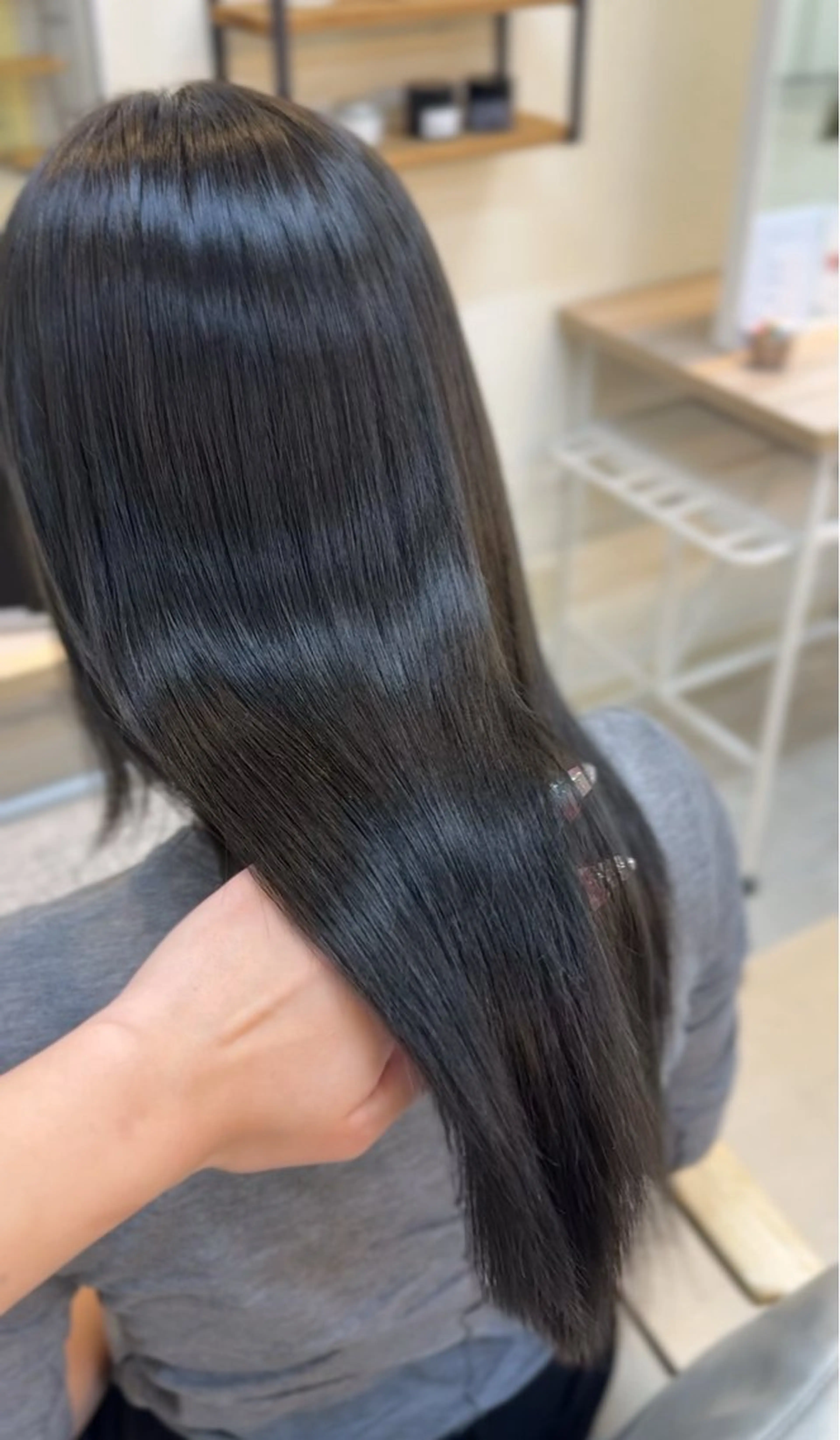 ロング カット 縮毛矯正 Aoi /Lamp柏 /髪質改善🪐のヘアスタイル