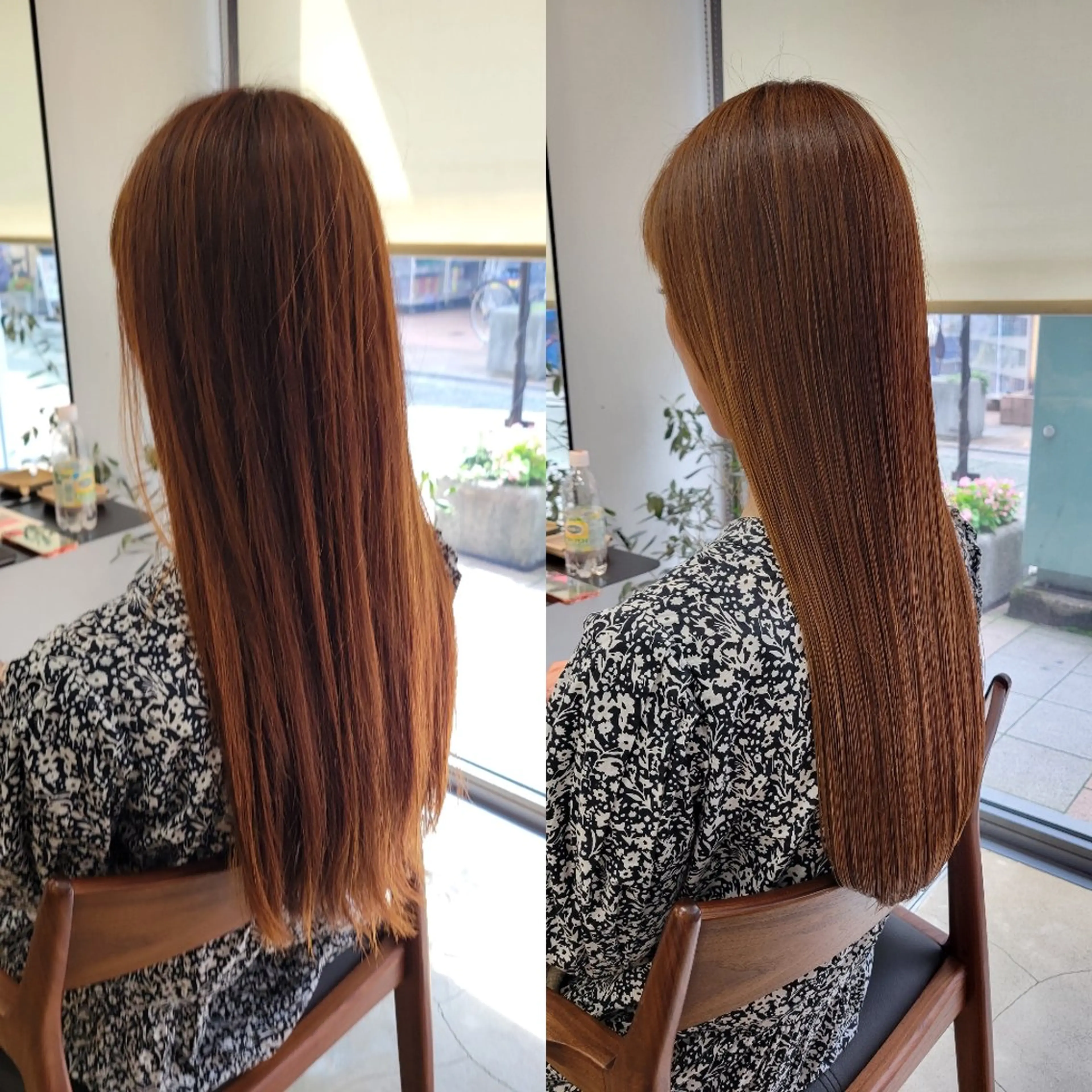 セミロング 野村 果音(カノン)のヘアスタイル