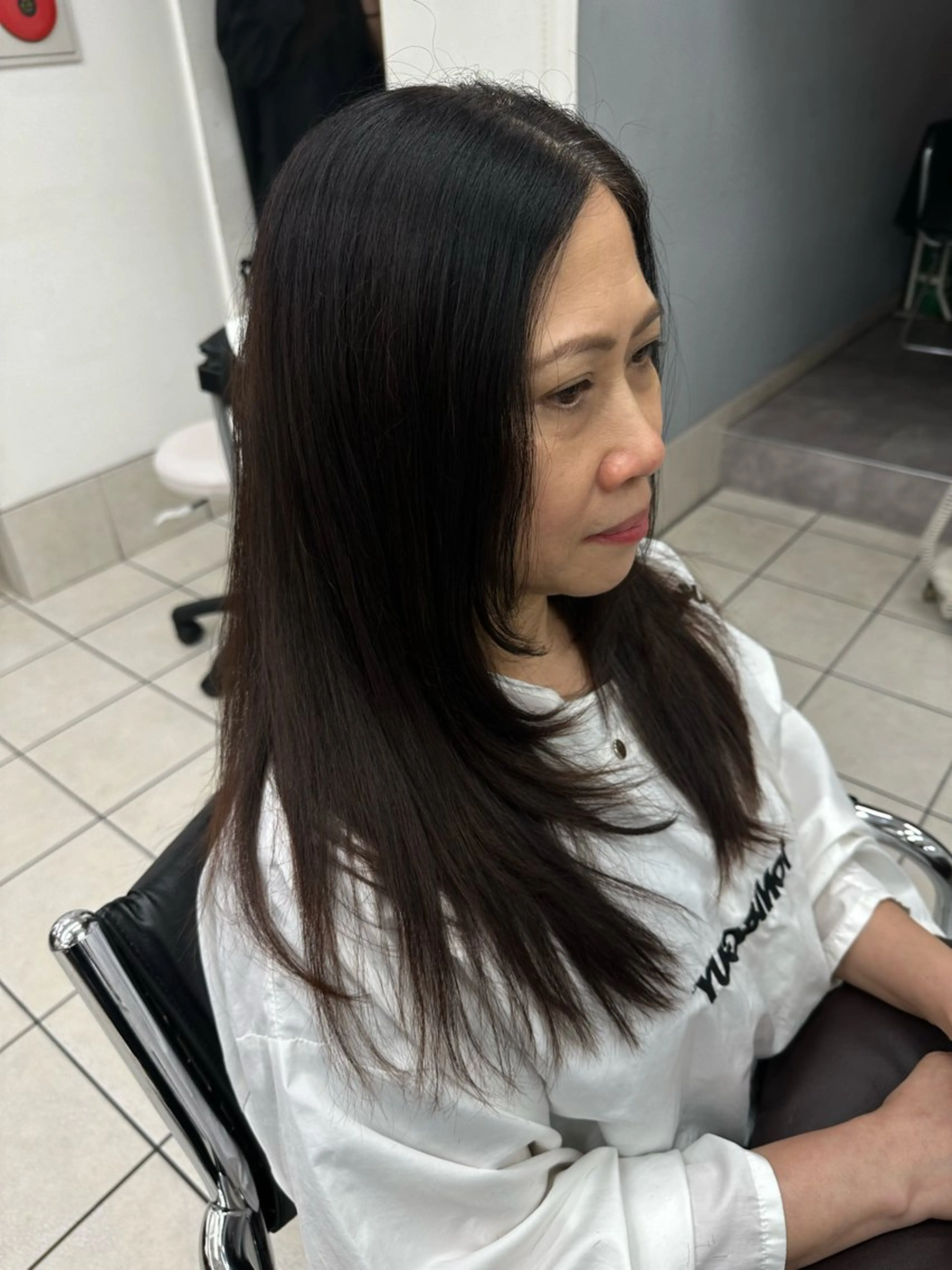 ロング 星野 菜月のヘアスタイル