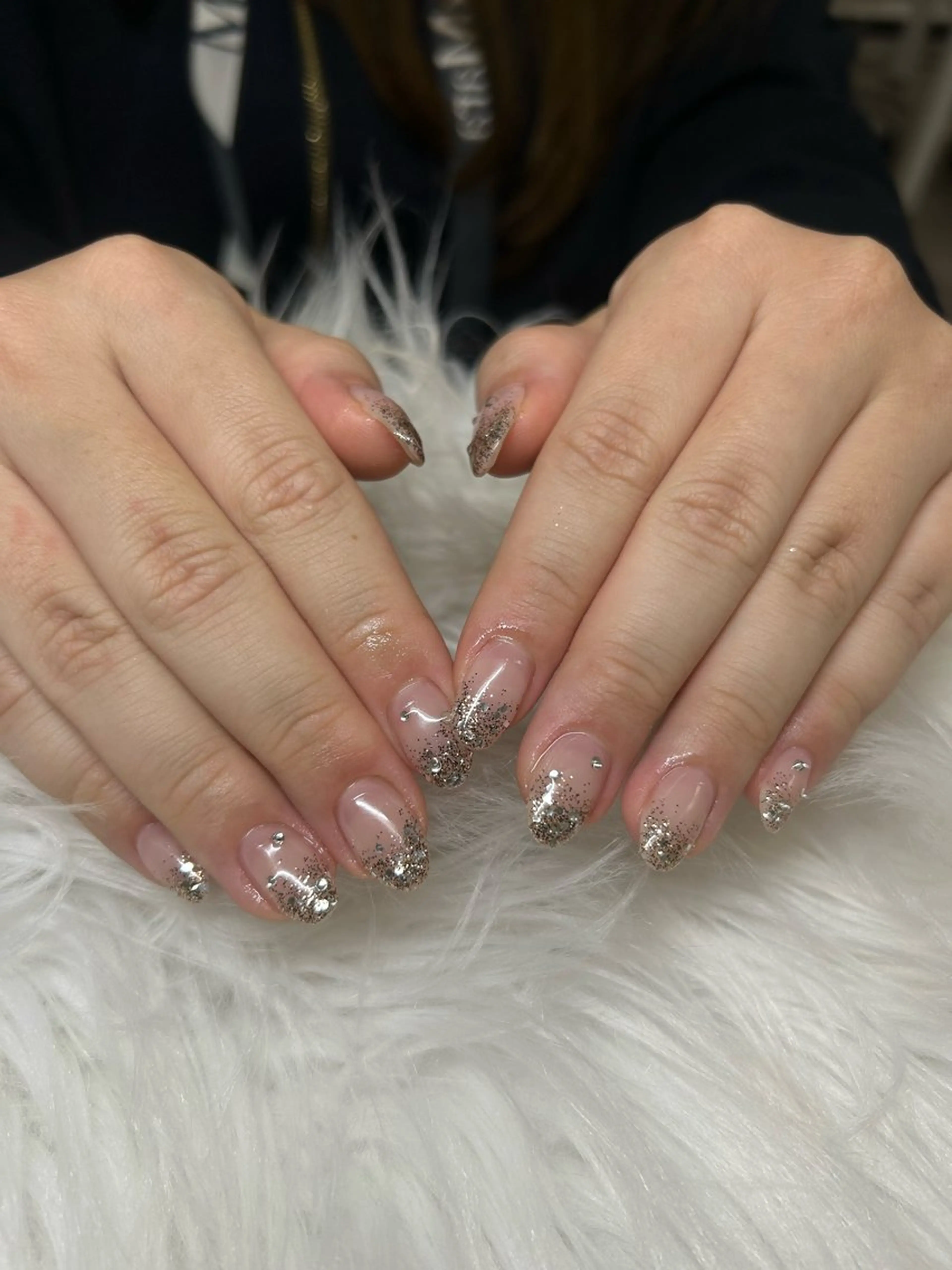 セミロング ハンドネイル nail salon chai Asakaのネイルデザイン
