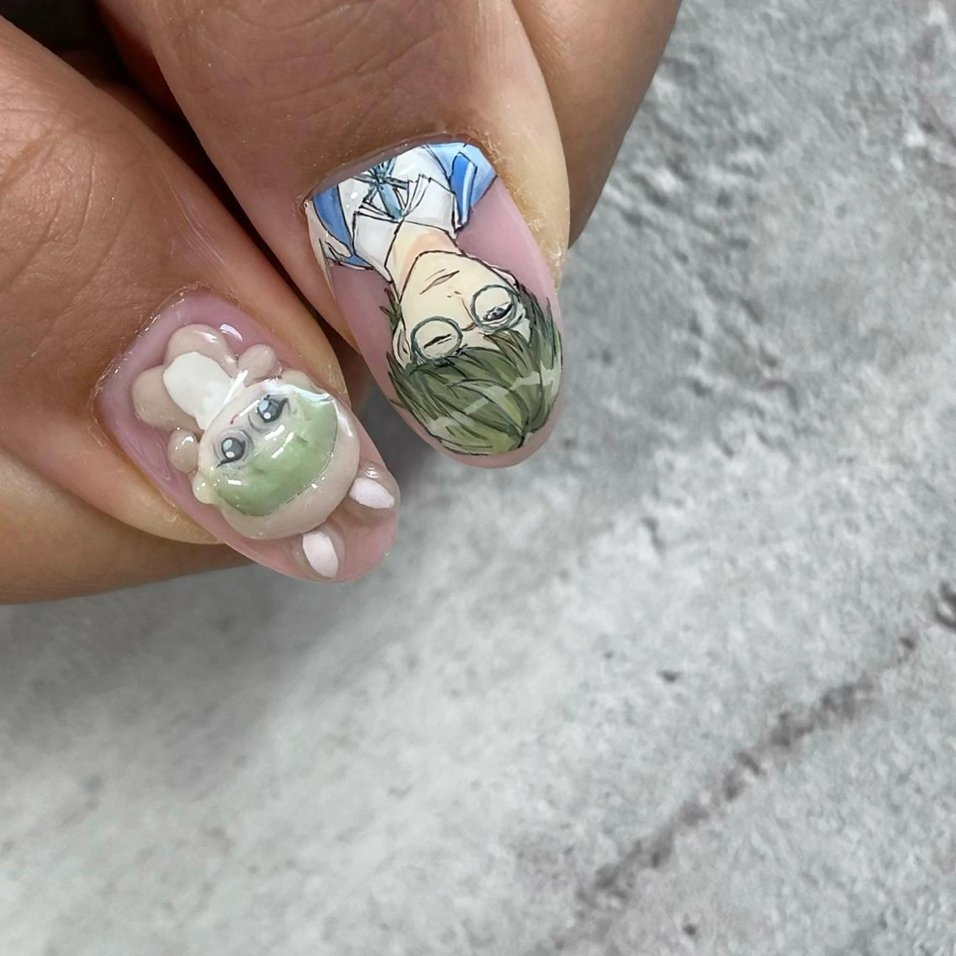 ネイル 東 千夏のネイルデザイン