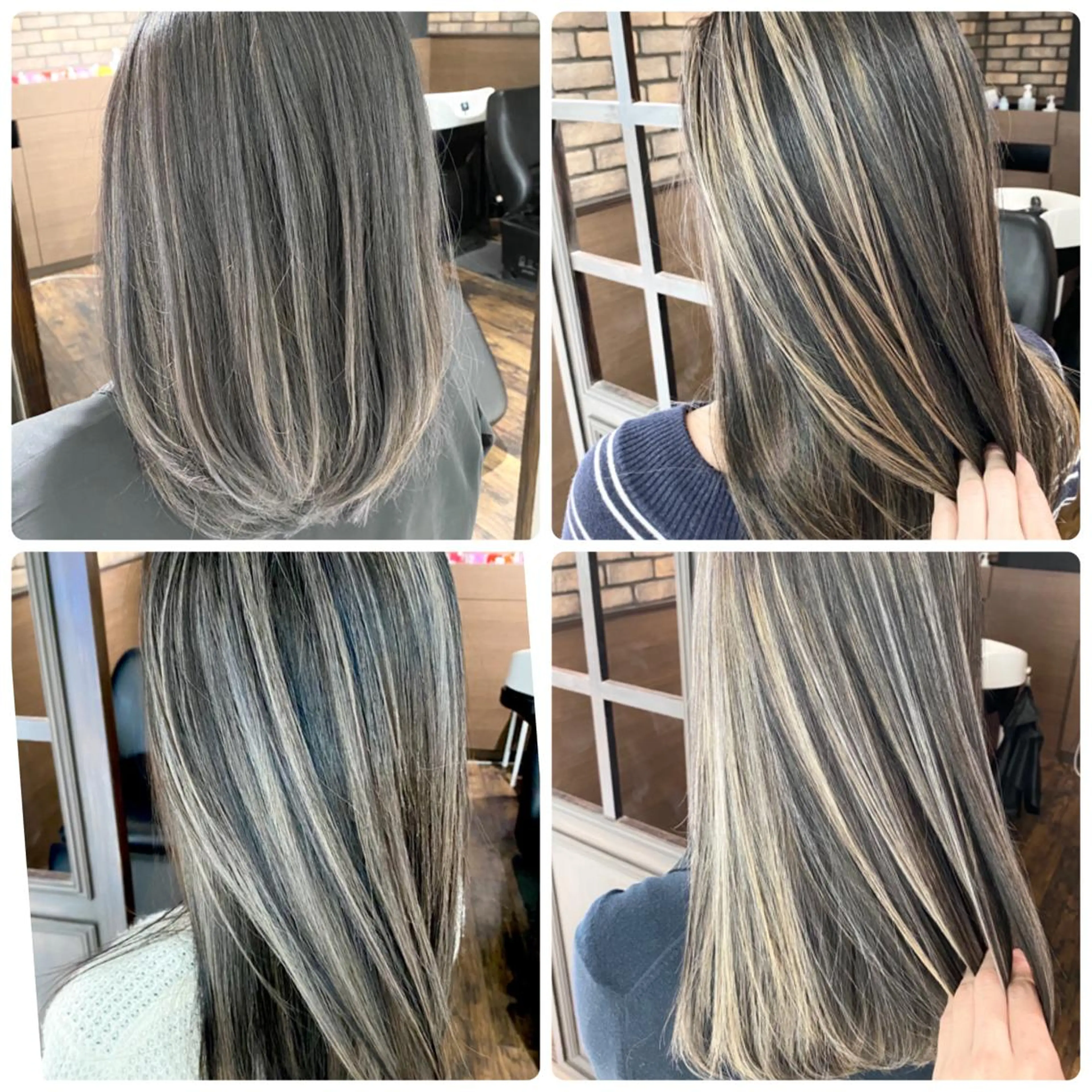 ミディアム 白井 秀太郎のヘアスタイル