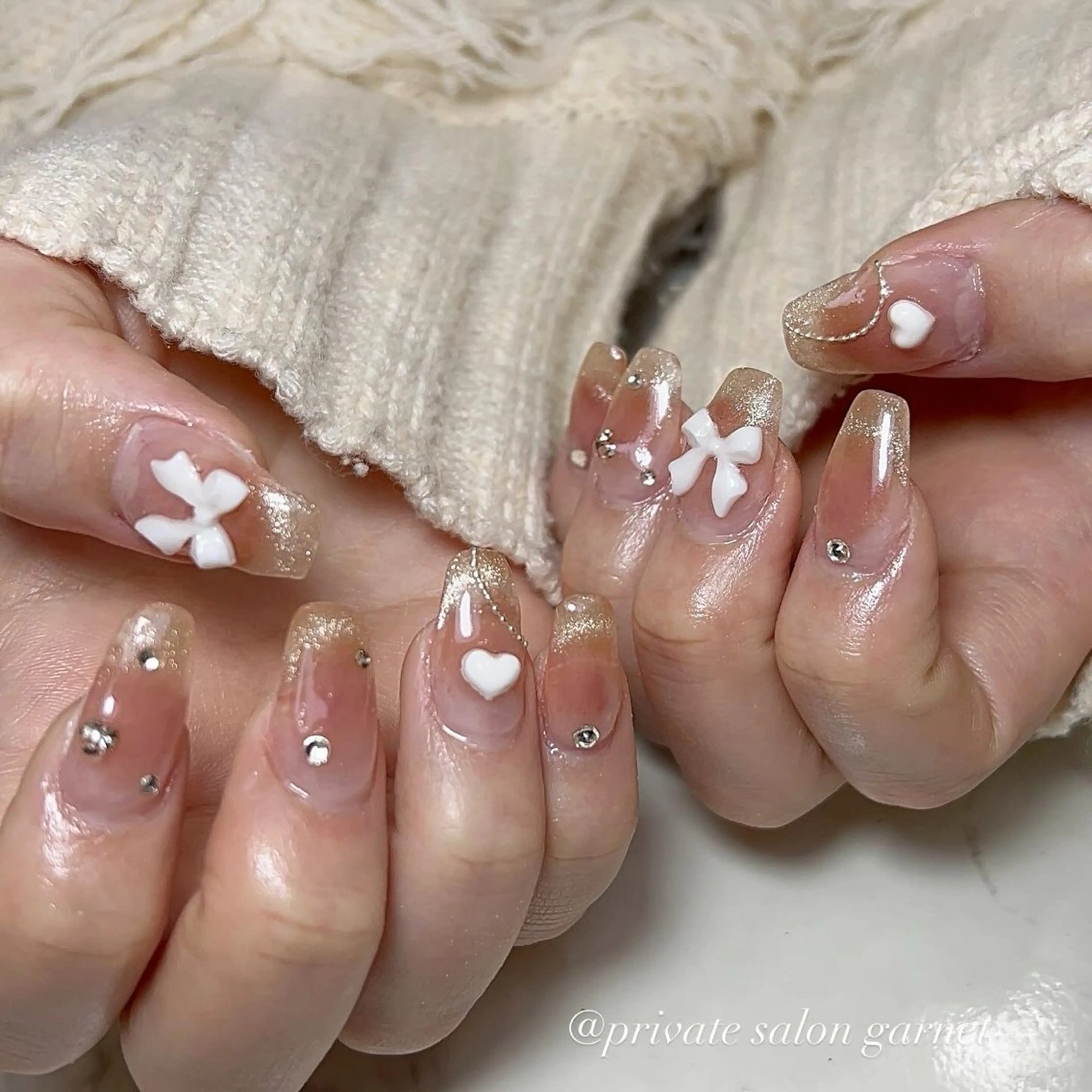 ネイル Garnet nailのネイルデザイン