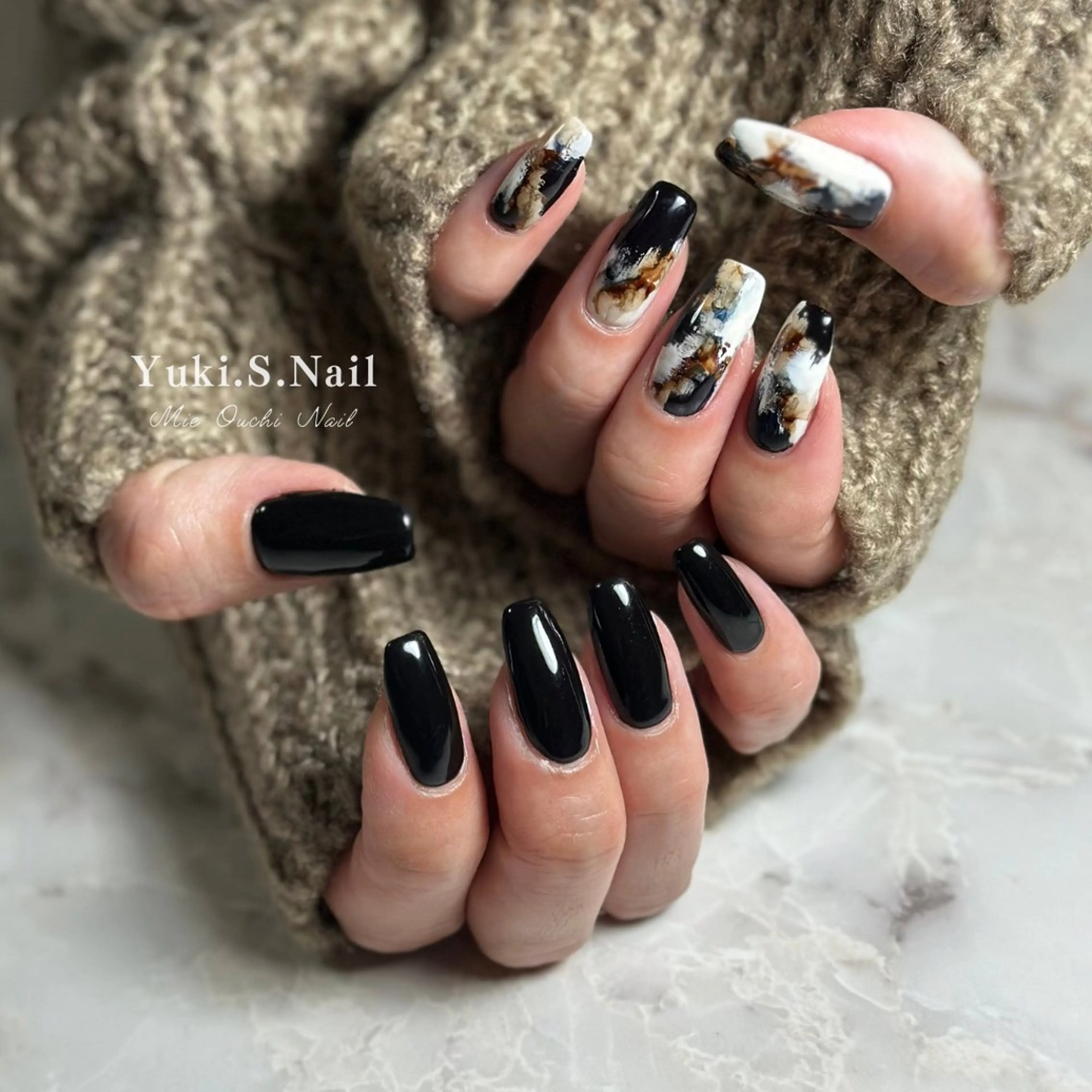 ショート ハンドネイル Yuki S.Nailのネイルデザイン