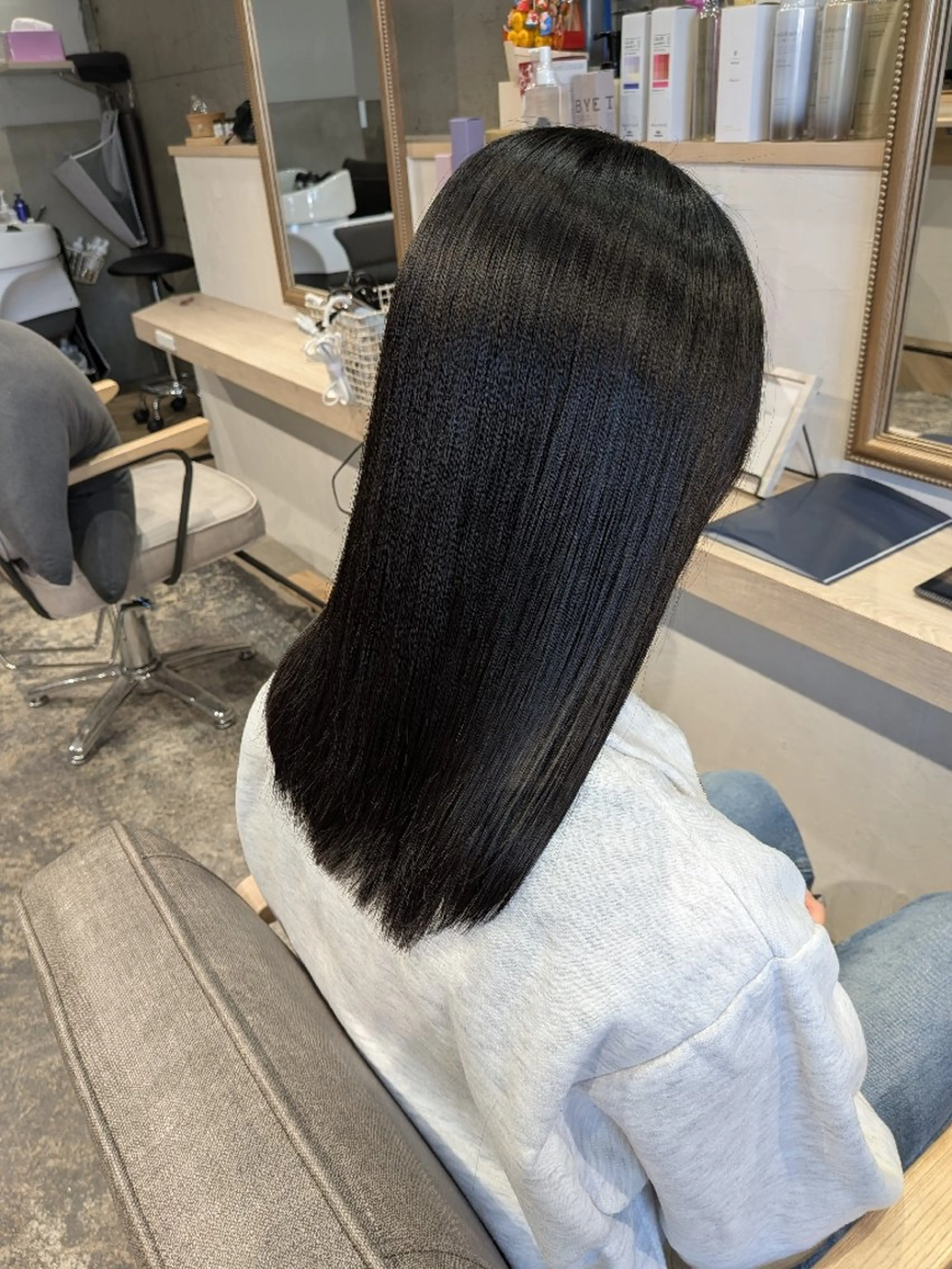 ロング カット 縮毛矯正 トリートメント ripero   のエステ・リラクイメージ