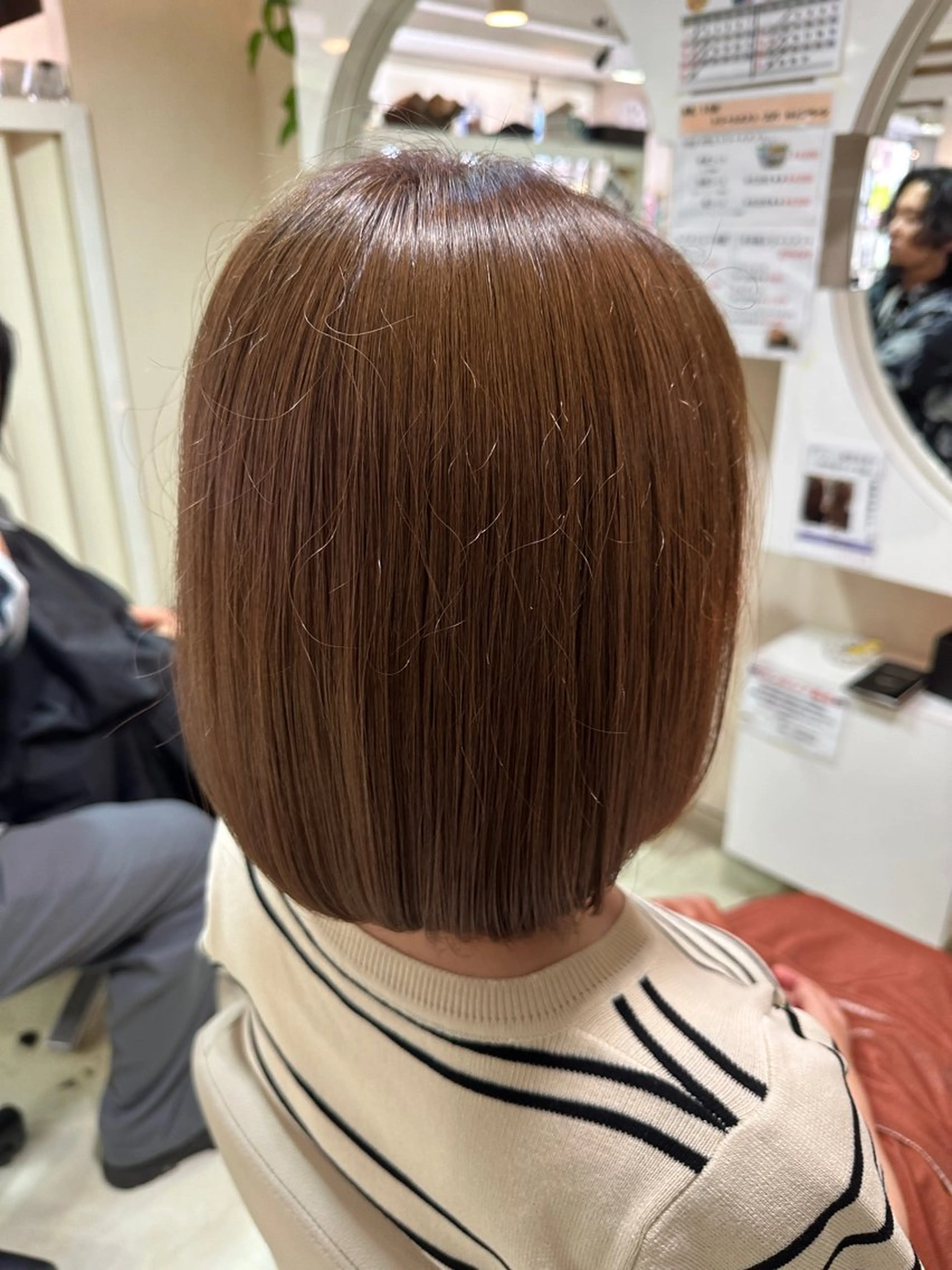 ミディアム ヘアカラー Ishitani /give 玉造のヘアスタイル