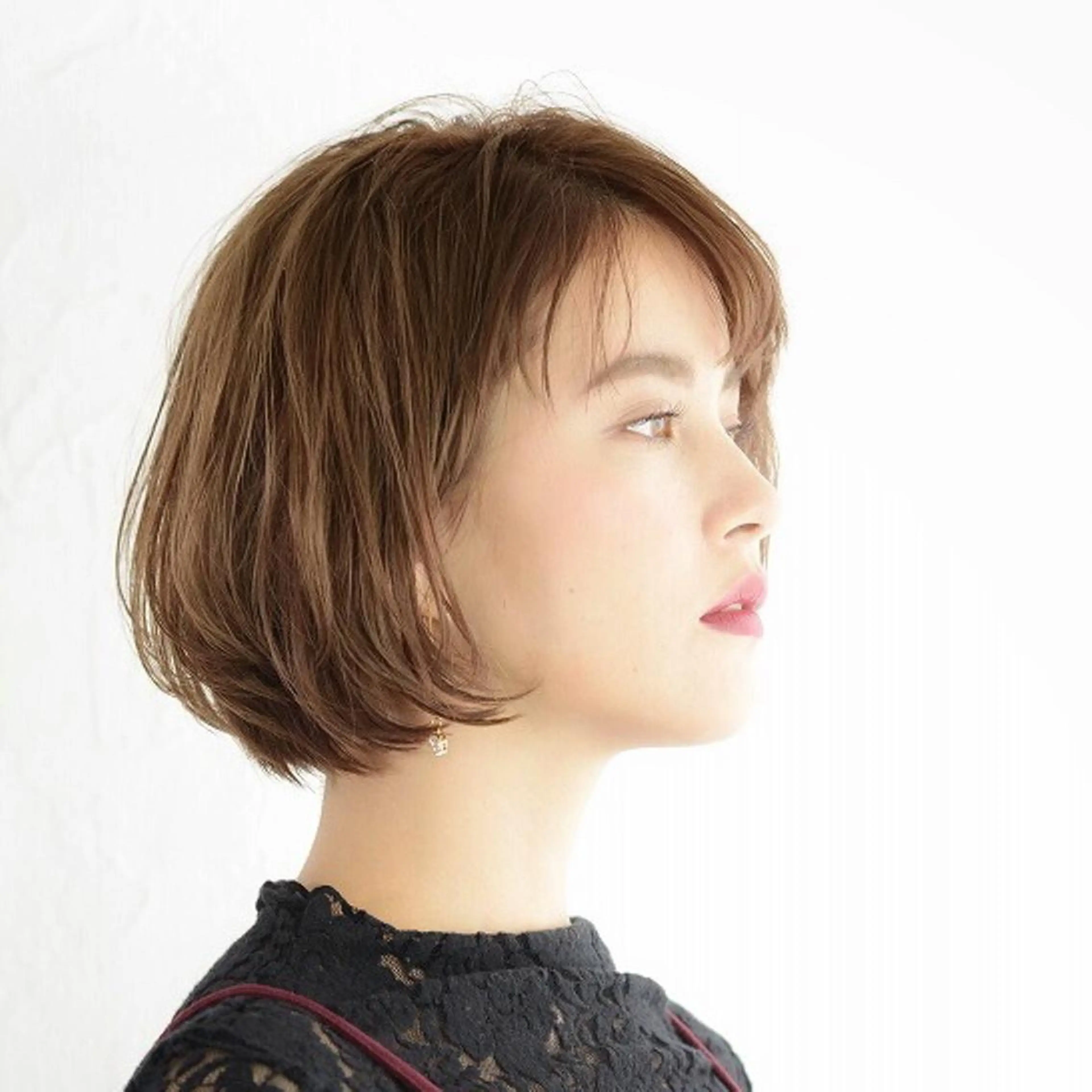 ミディアム カラー 圧倒的美髪ストレート ツダケイタロウのヘアスタイル