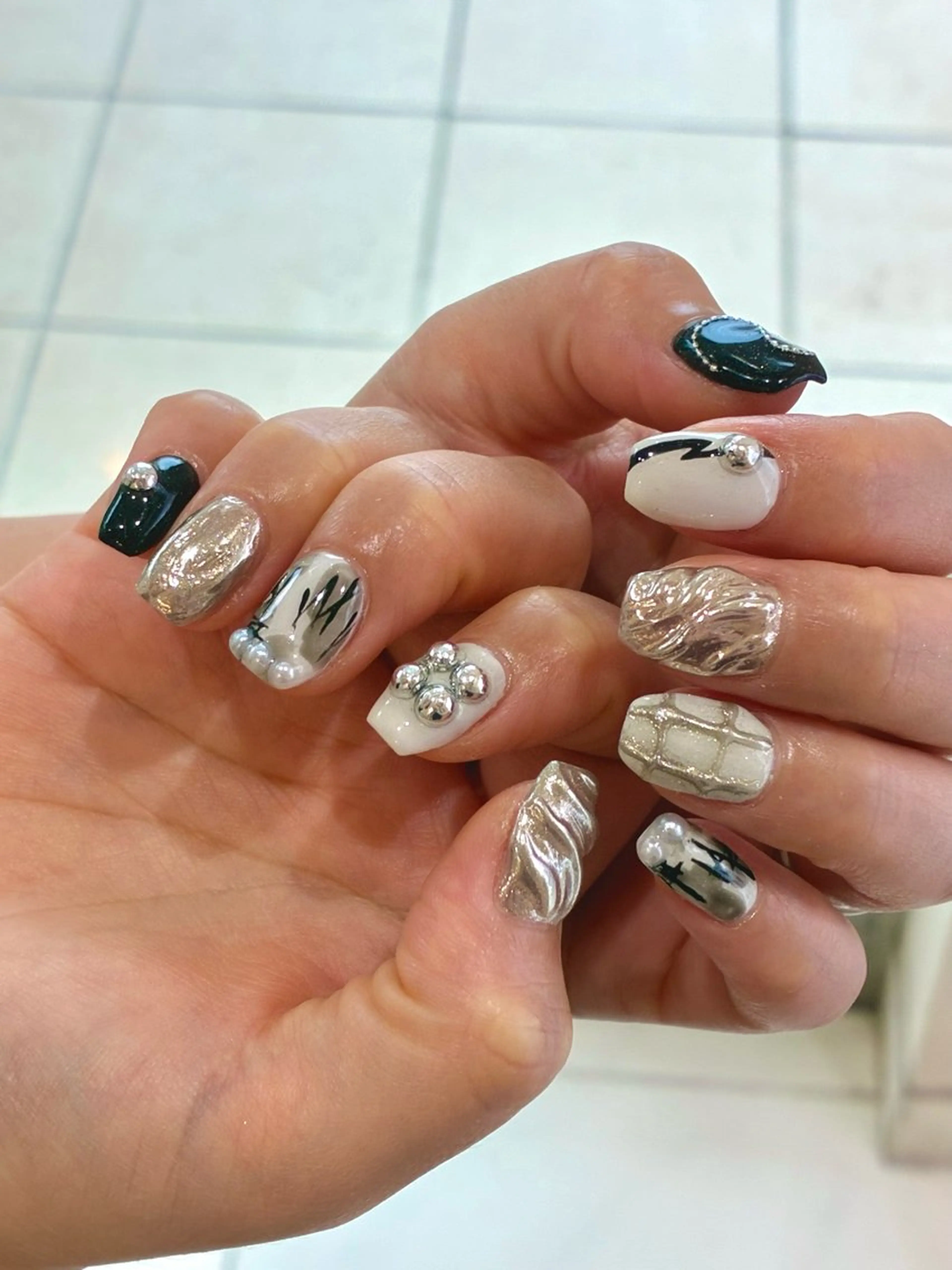 ネイル ハンドネイル etoile大垣店 RiNaのネイルデザイン