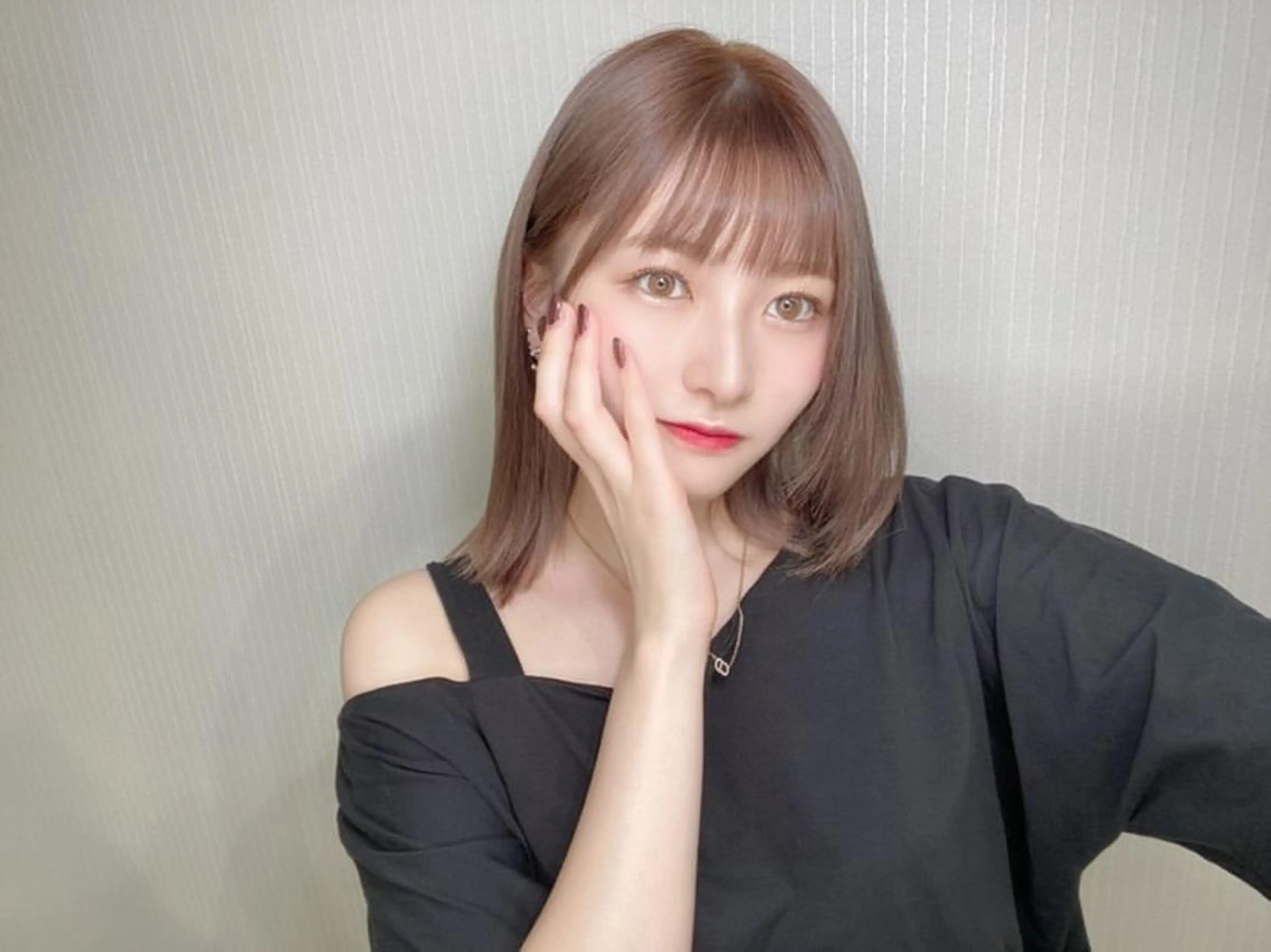 ミディアム カラー ヘアアレンジ ヘアカラー 【Diar】オーナー アキヨシケンタのヘアスタイル