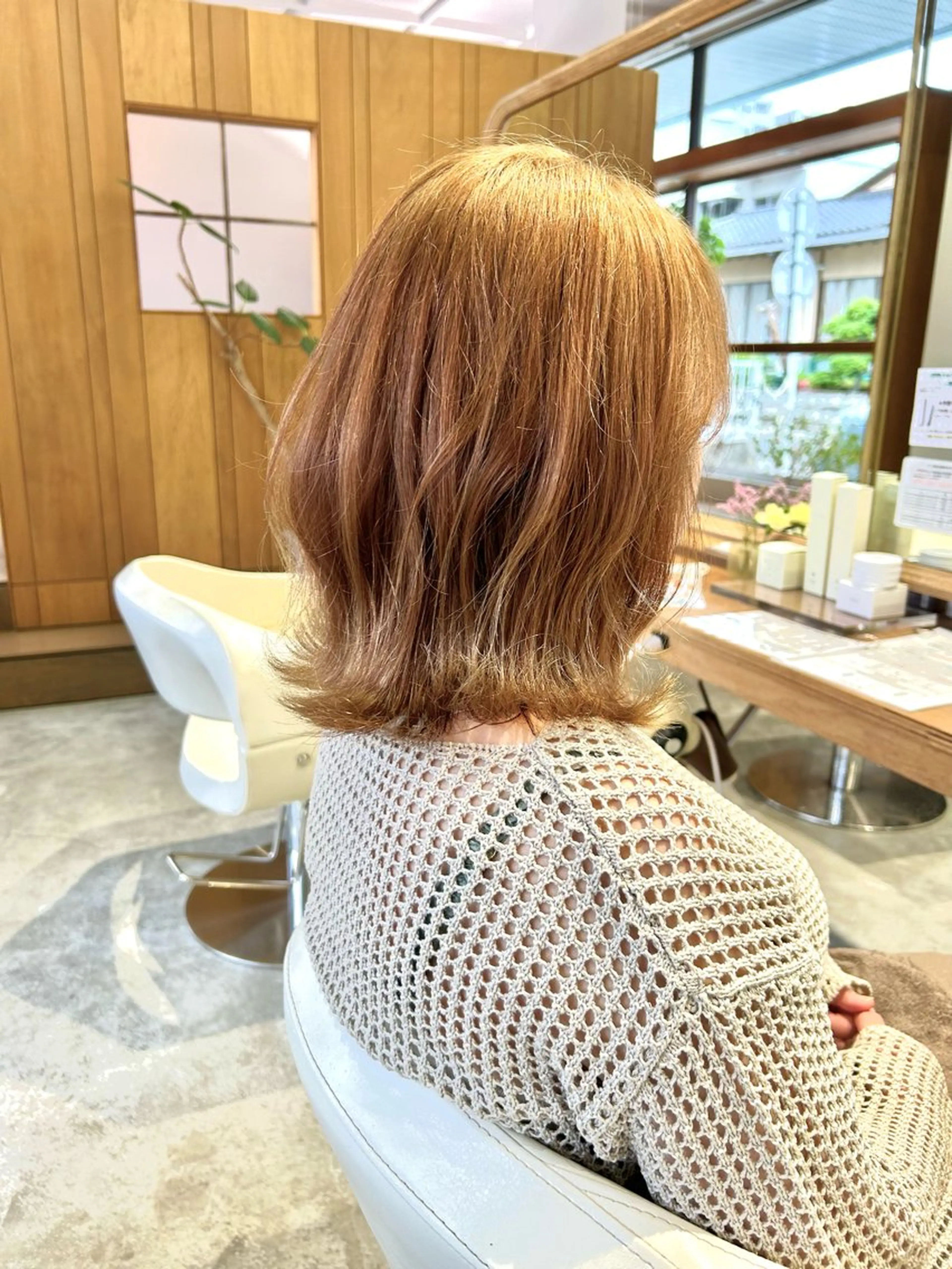 ミディアム カラー ヘアカラー 佐藤 悠生 メンズパーマ.カットのヘアスタイル