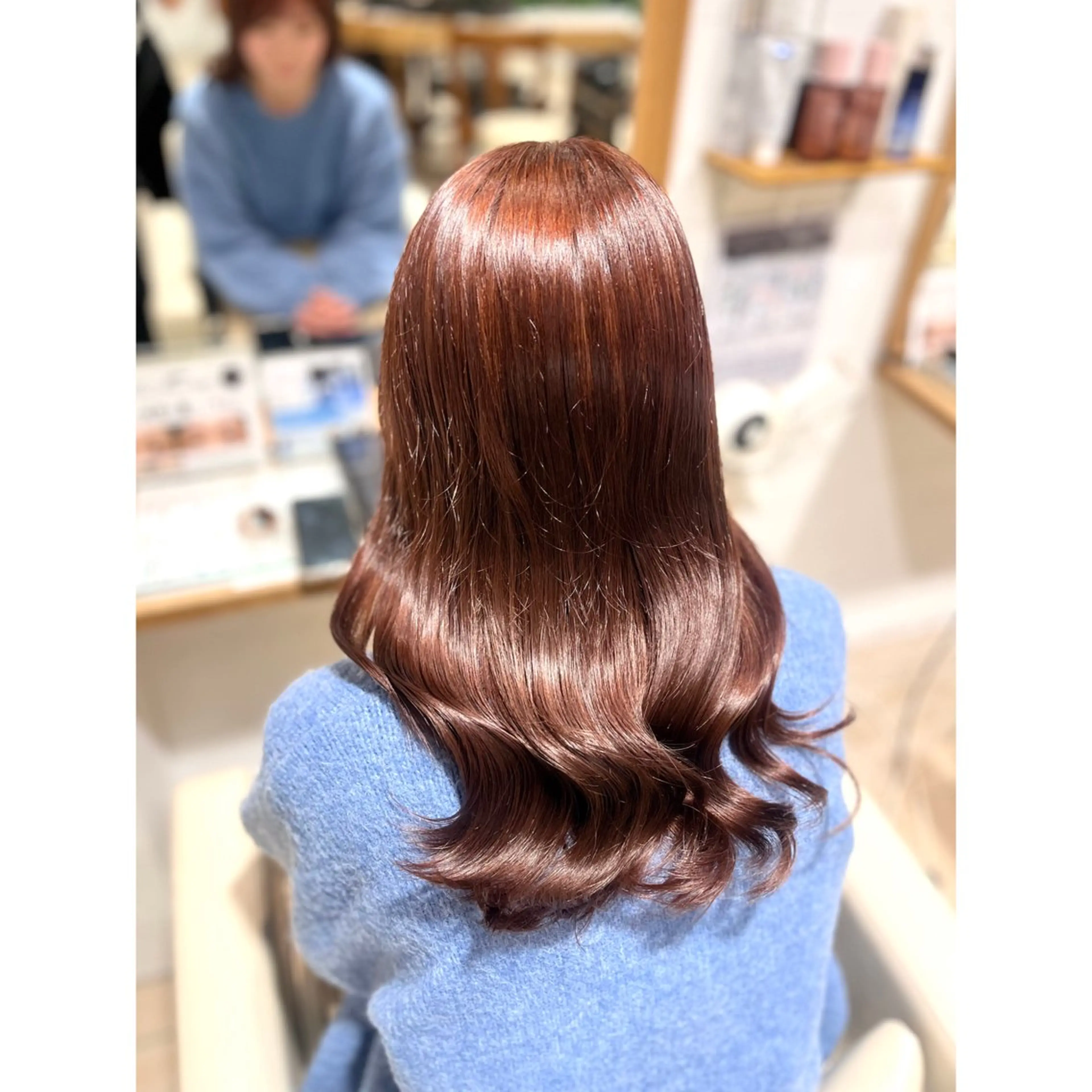 ロング ヘアカラー 松森 小夏のヘアスタイル