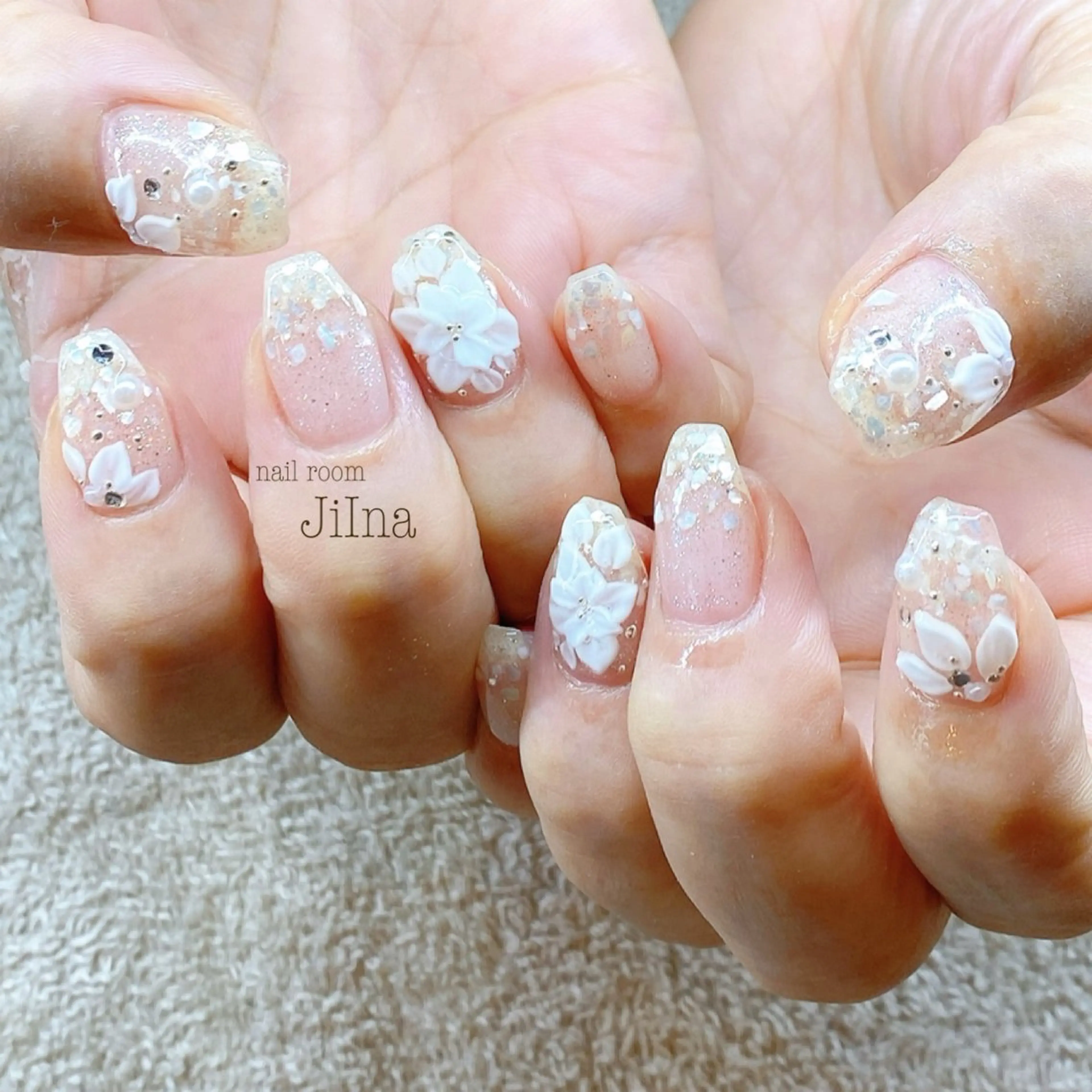 ネイル 持ち込み JiIna nailのネイルデザイン
