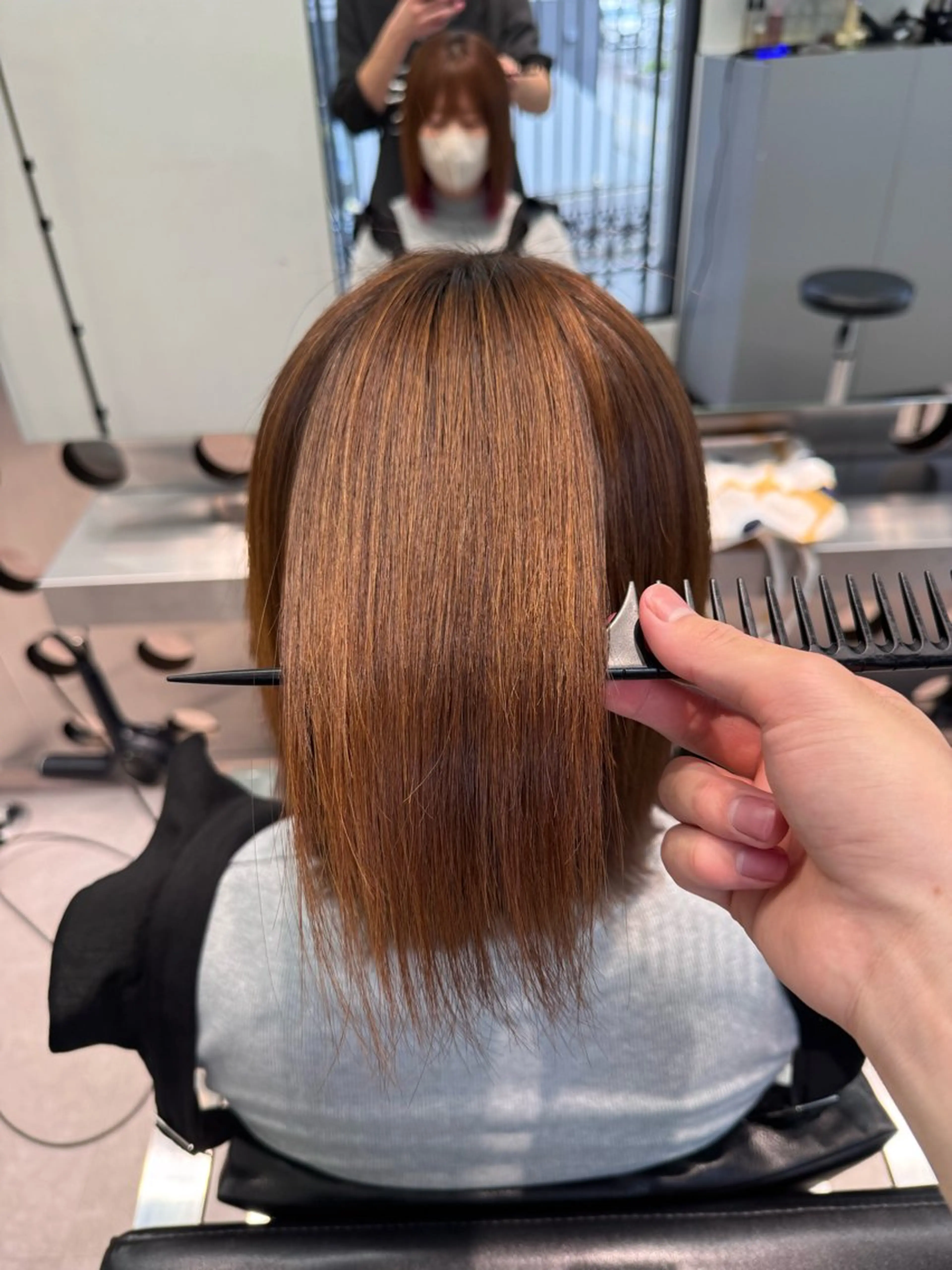 パーマ ストレートパーマ 縮毛矯正 トリートメント 北村 岳久翔のヘアスタイル