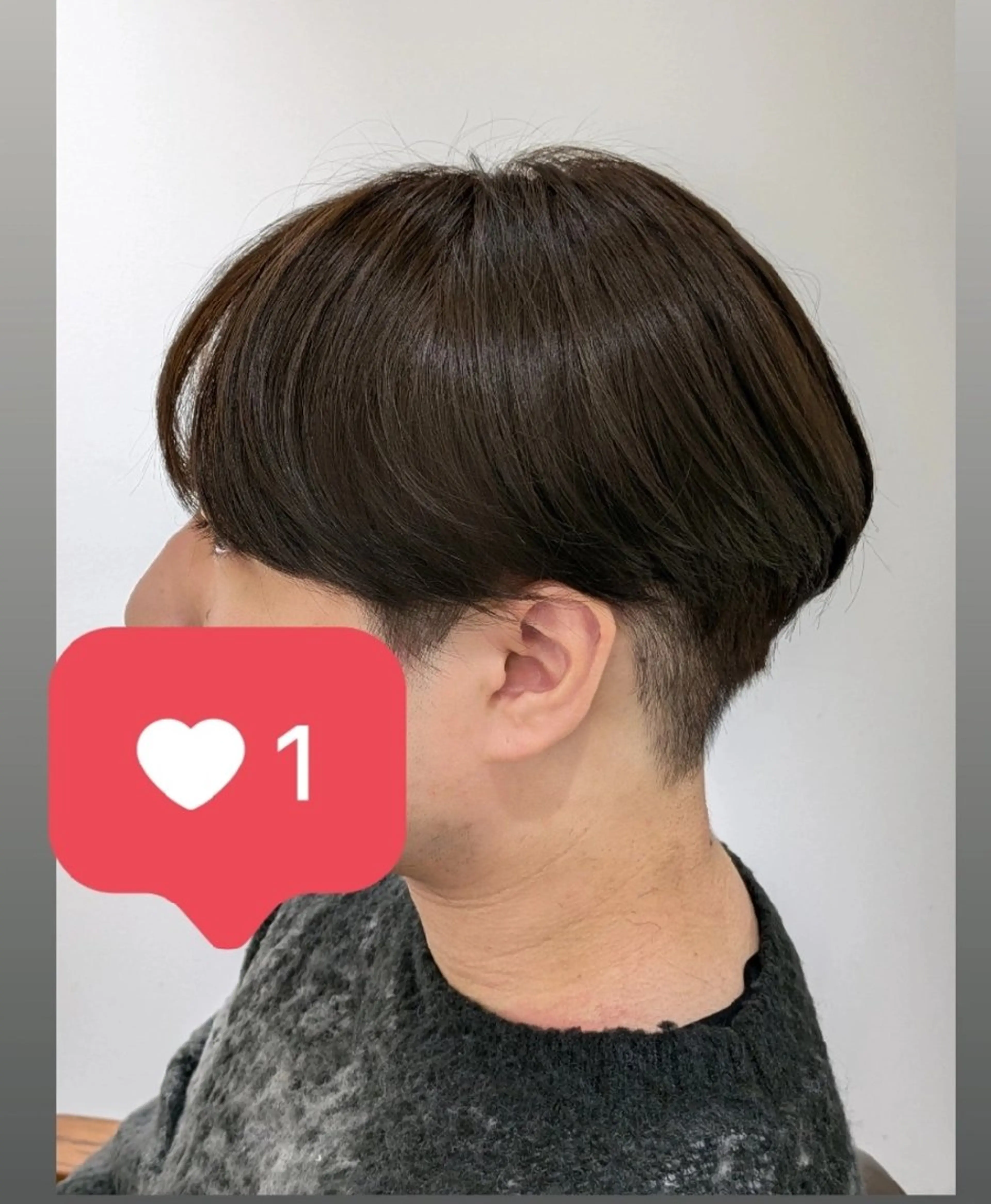 ミディアム メンズ メンズ韓国風 マッシュ シースルーマッシュ アッシュ アッシュブラウン カット ヘアカラー トリートメント 髪質改善/韓国メンズ カット&パーマ 猿川のヘアスタイル