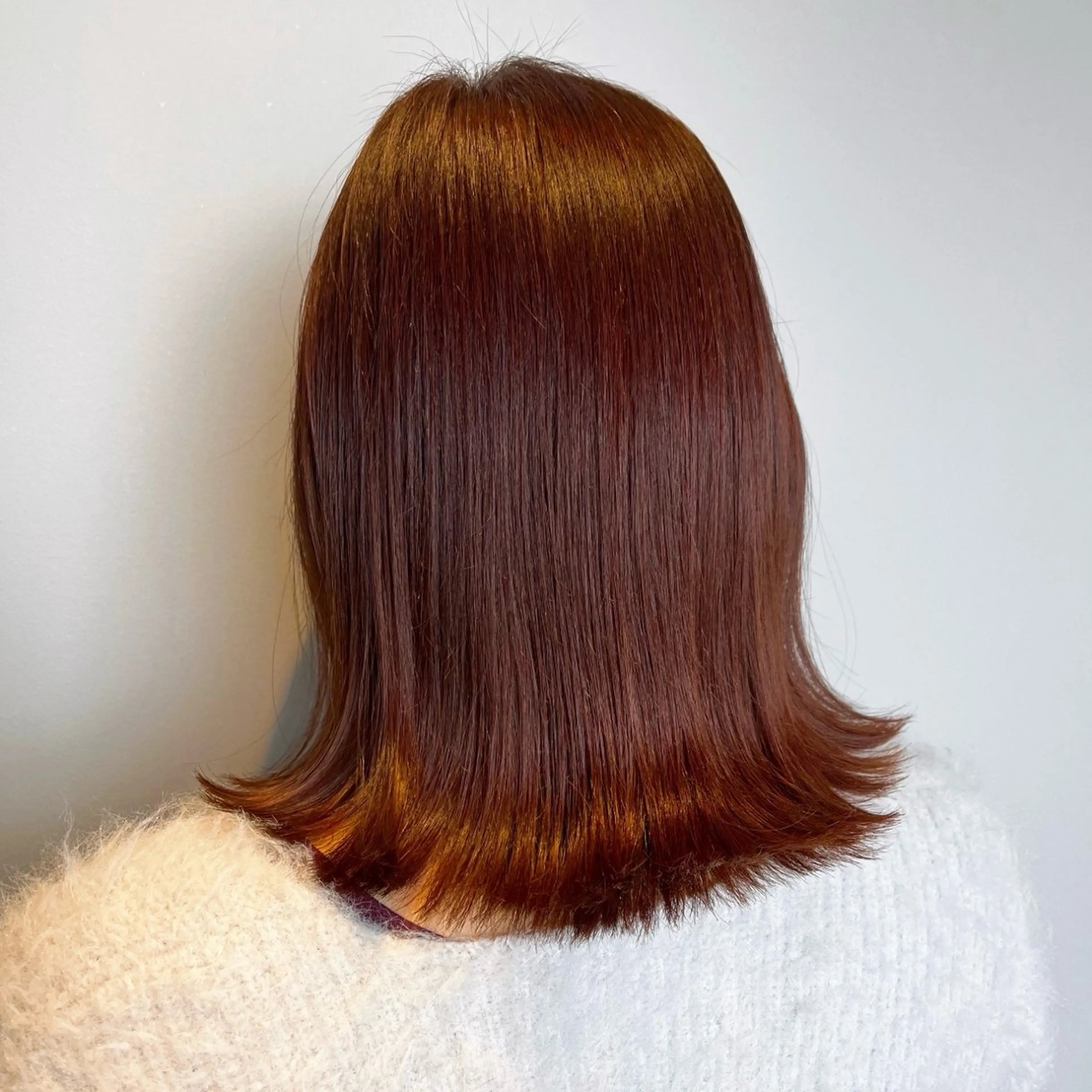 ミディアム カット ヘアカラー トリートメント いとう りょうたのヘアスタイル