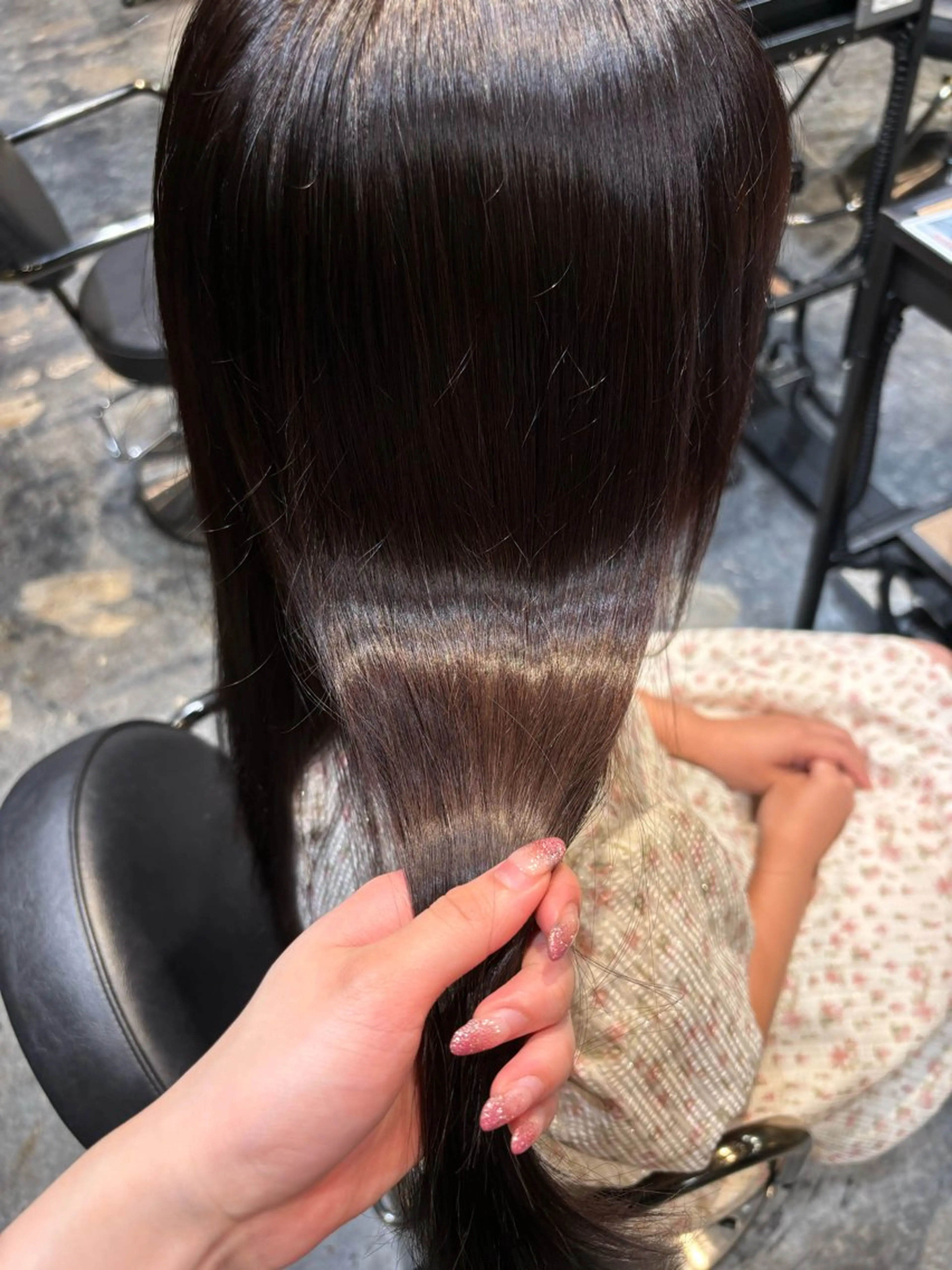 カラー ヘアカラー トリートメント 透明感カラー/ 矯正/まな⭐️のヘアスタイル