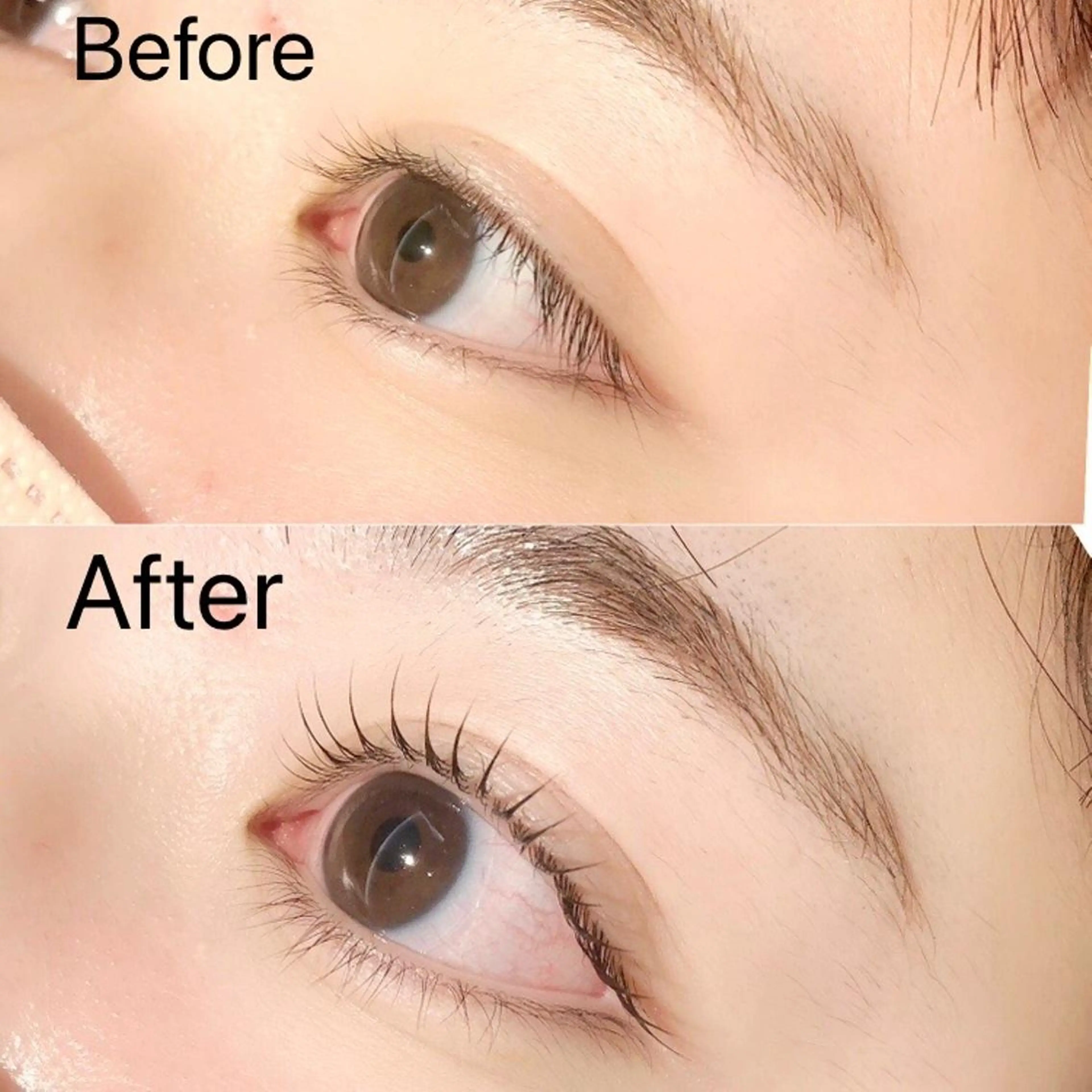 ラッシュリフト・まつ毛パーマ【上】の写真