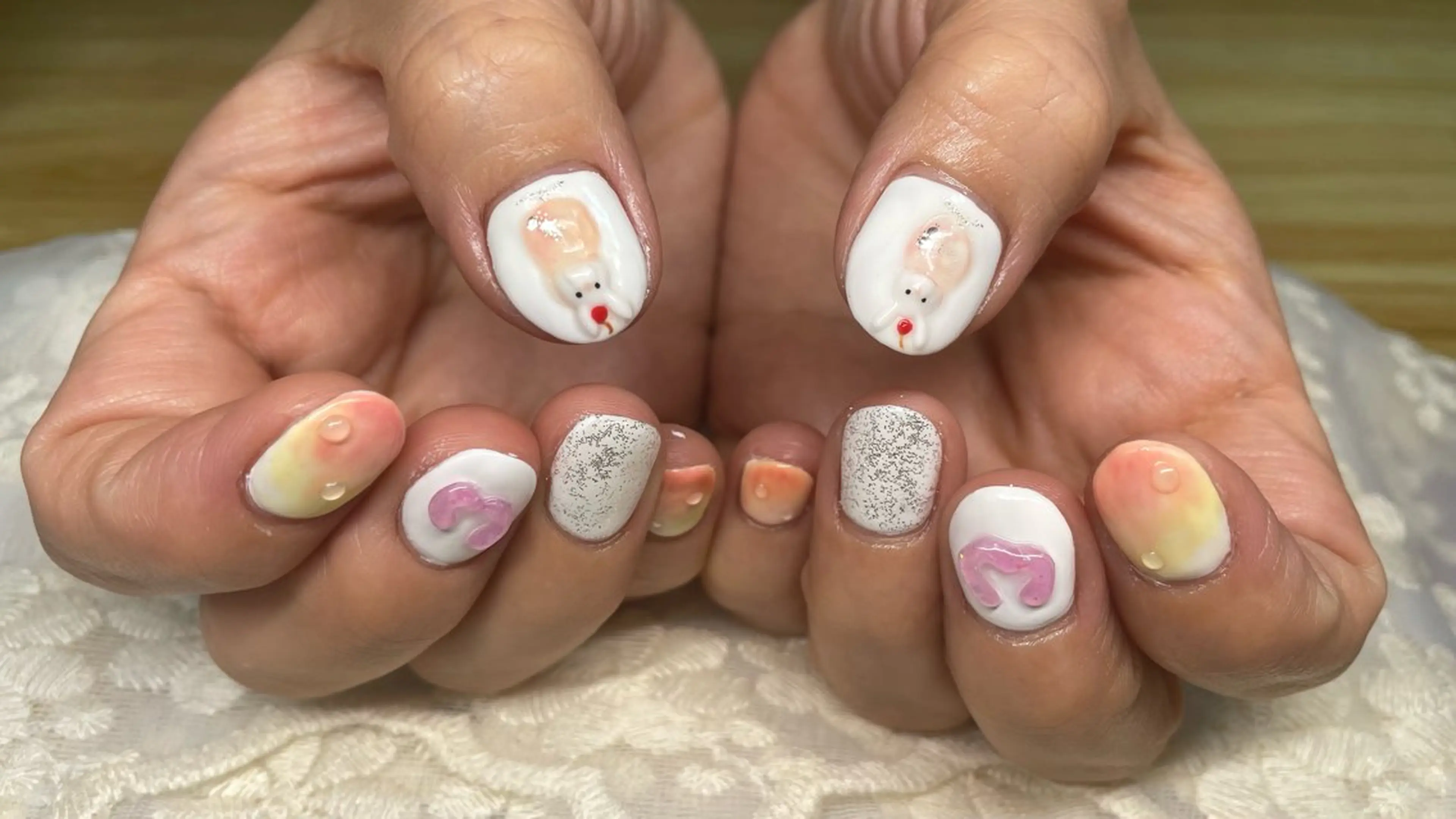 ネイル 藤島 咲良のネイルデザイン