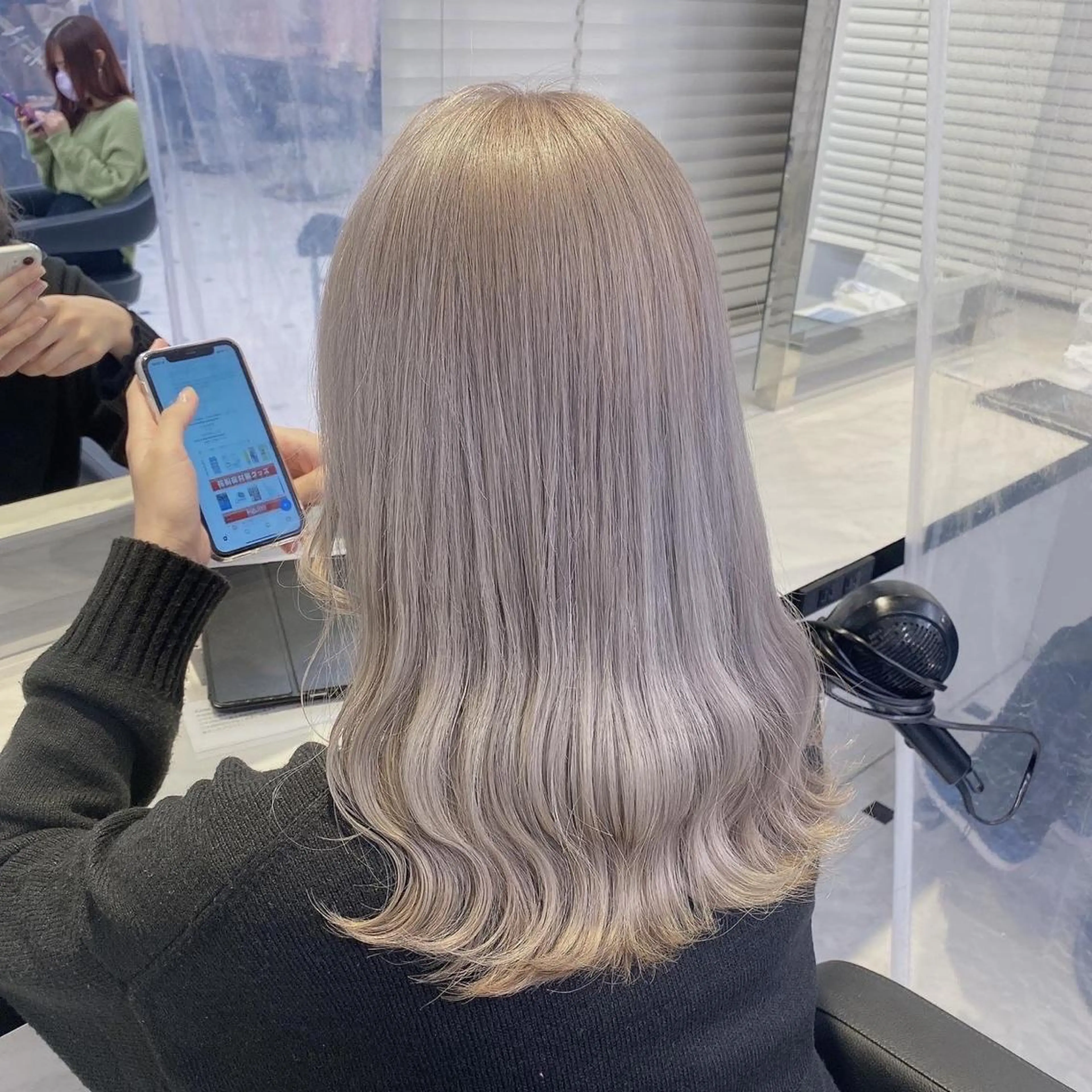 セミロング ヘアカラー トリートメント ヘッドスパ ヘアセット ブリーチなし特化 美容師💖SAE💖のヘアスタイル