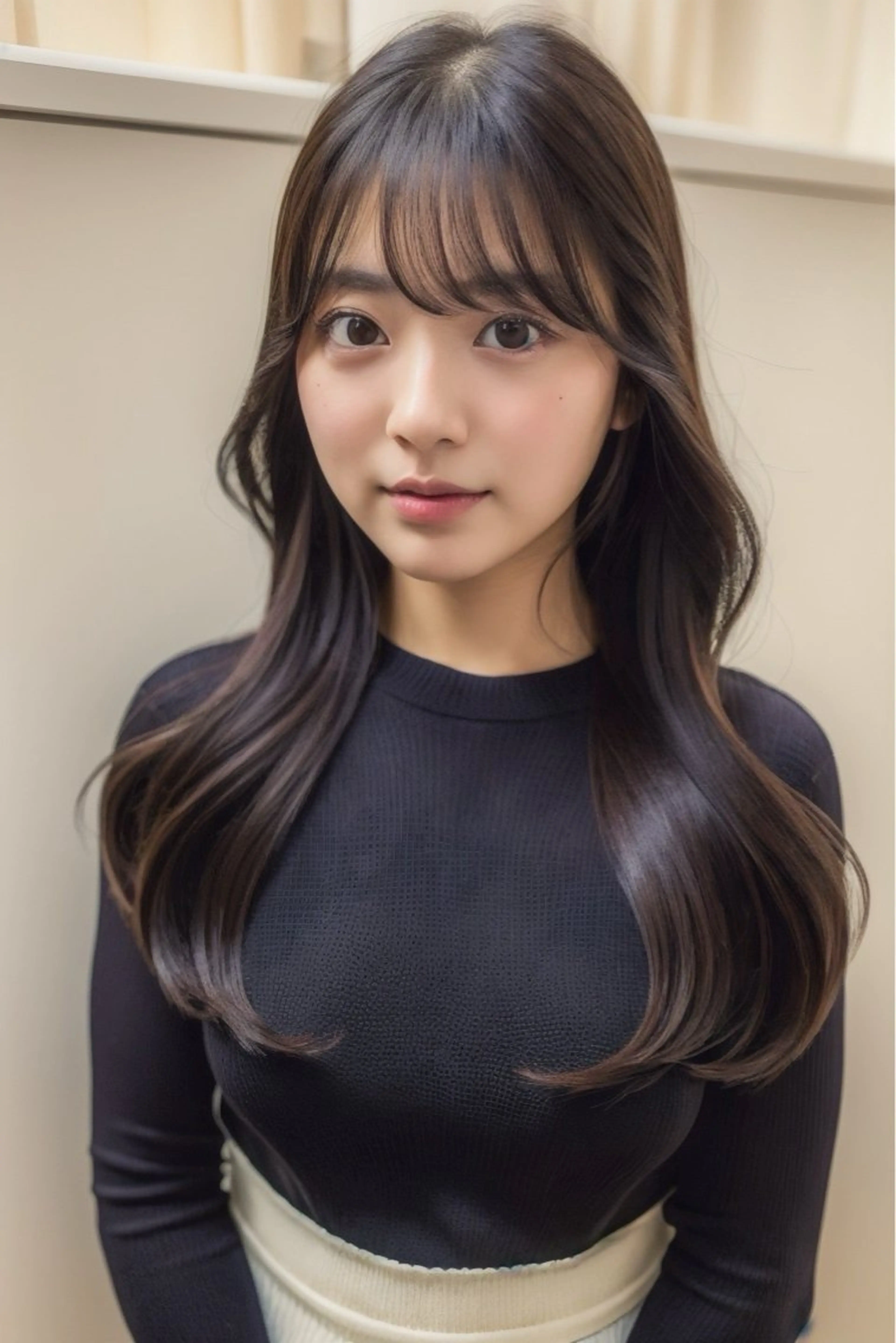 ロング カラー ヘアアレンジ ヘアカラー トリートメント liberte(リベルテ)所属・🤍韓国髪質改善🤍 クメユウキのヘアスタイル