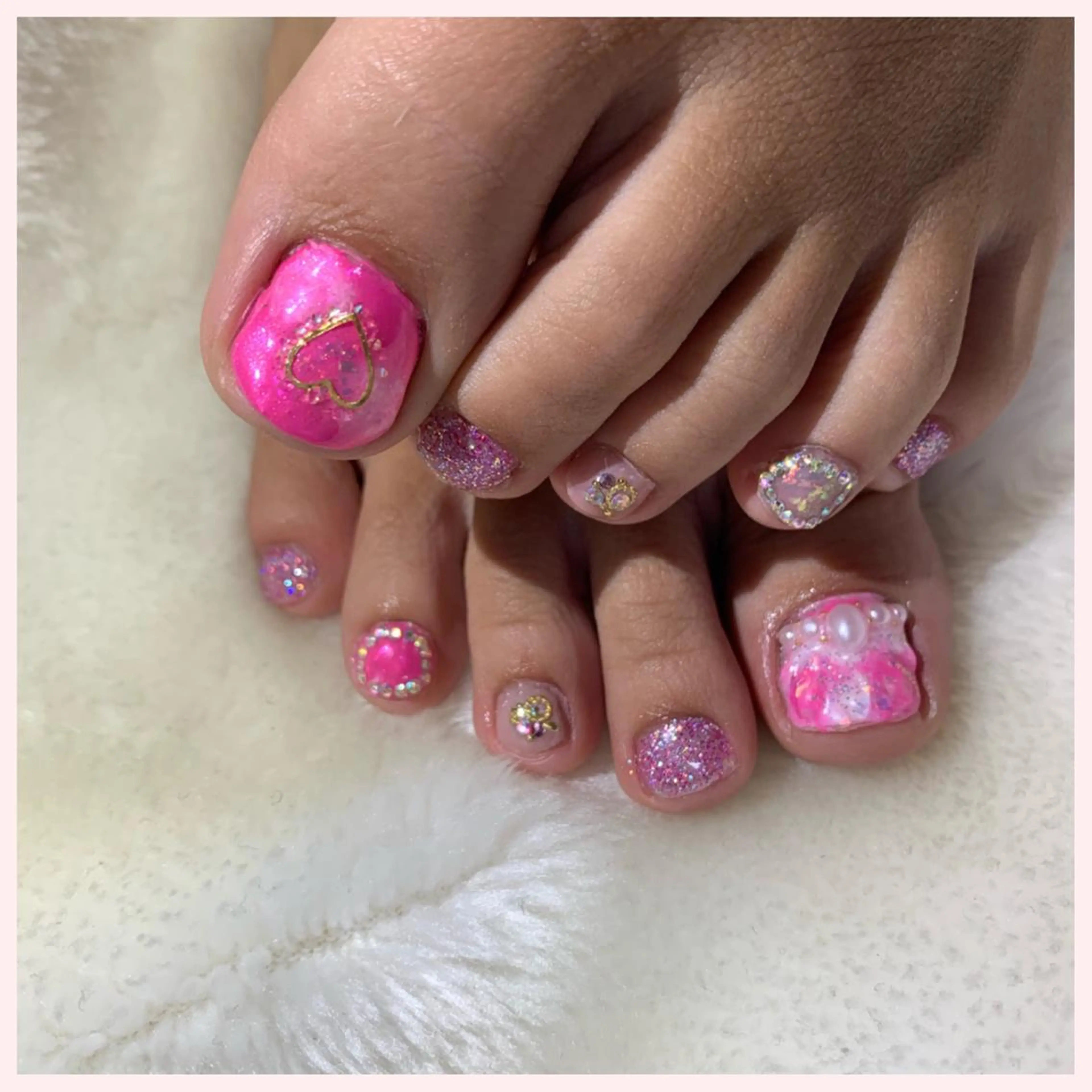 ネイル フットネイル Ogasawara Tokikaのネイルデザイン