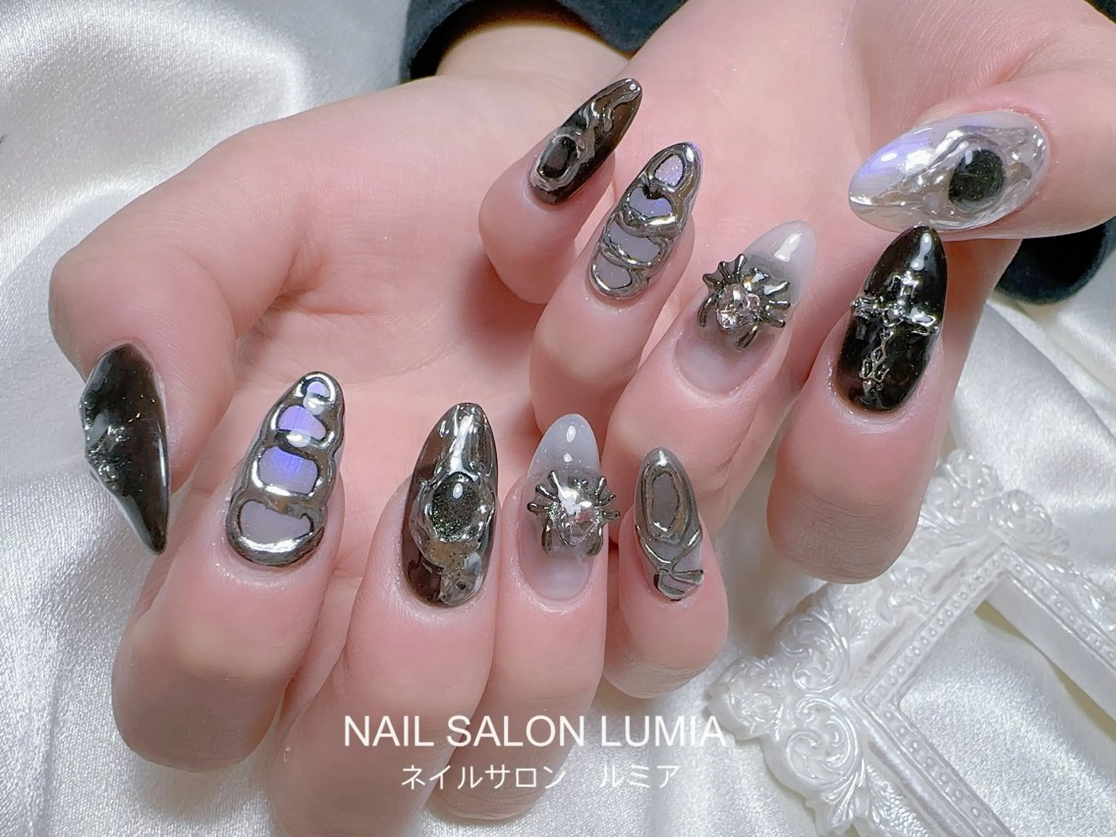ネイル ハンドネイル ネイルサロン ルミア Lumia 店長のネイルデザイン