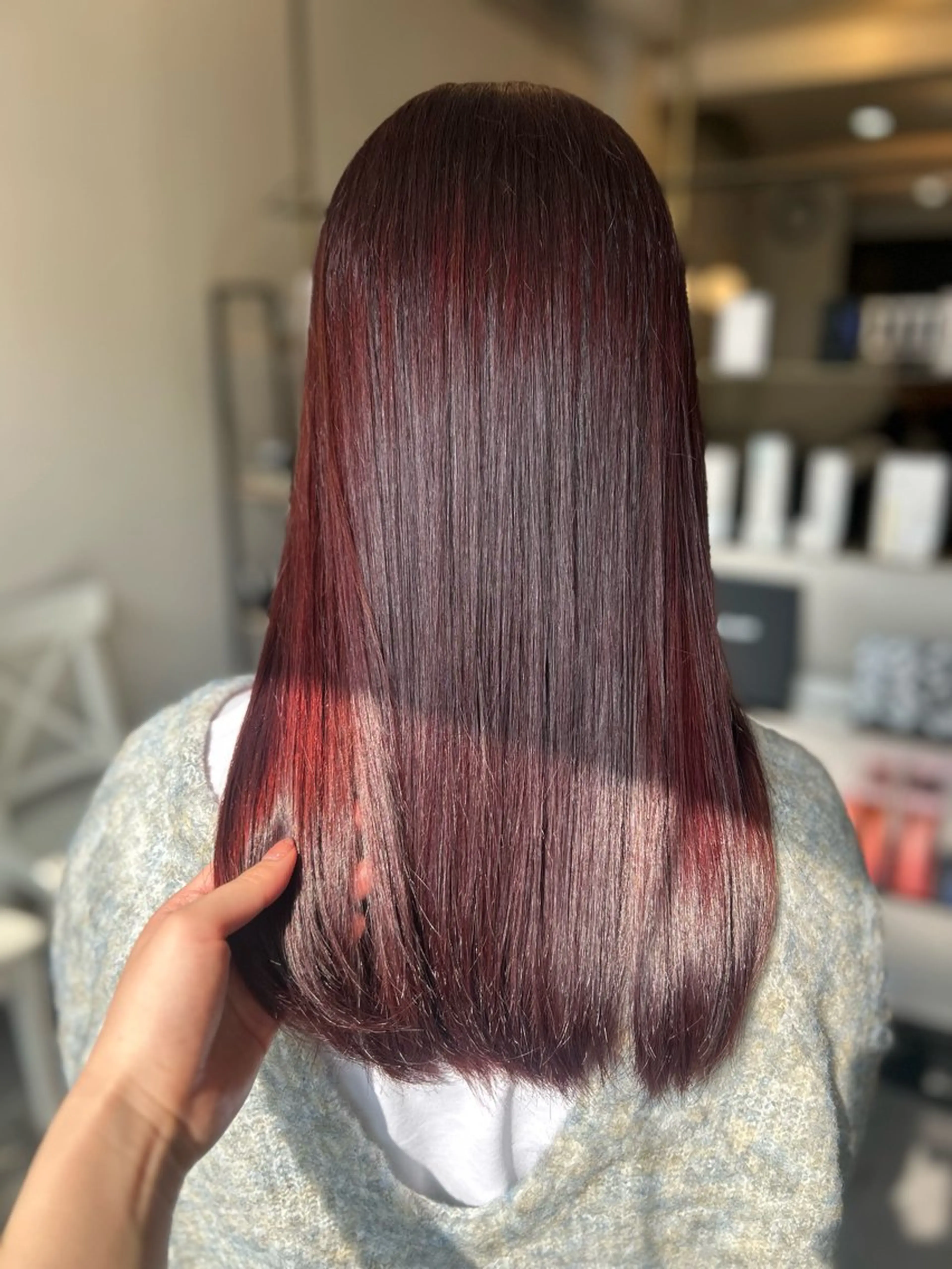 ロング ヘアカラー iroha /Cielのヘアスタイル