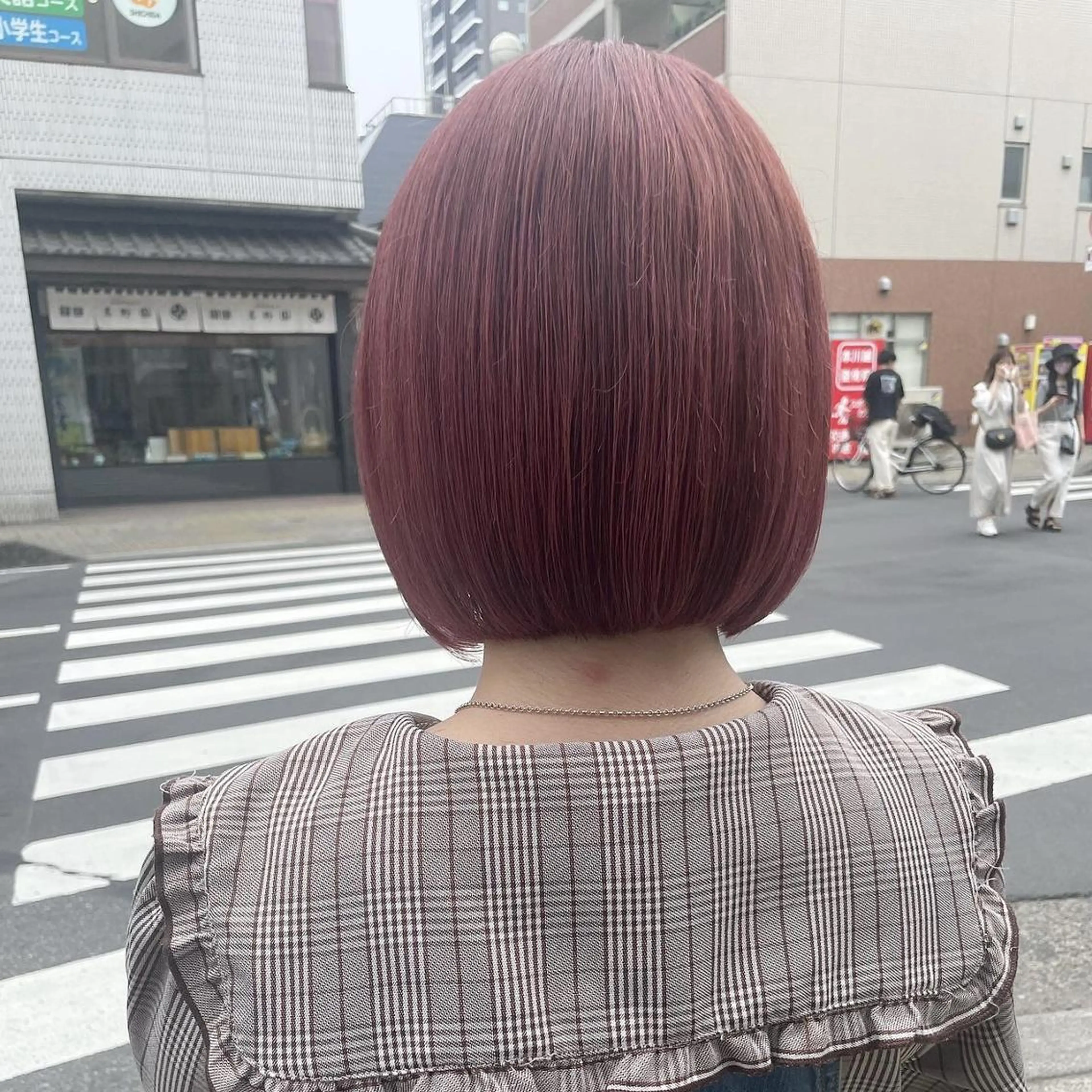 カラー 艶髪/韓国レイヤー 🤍Houtoのヘアスタイル