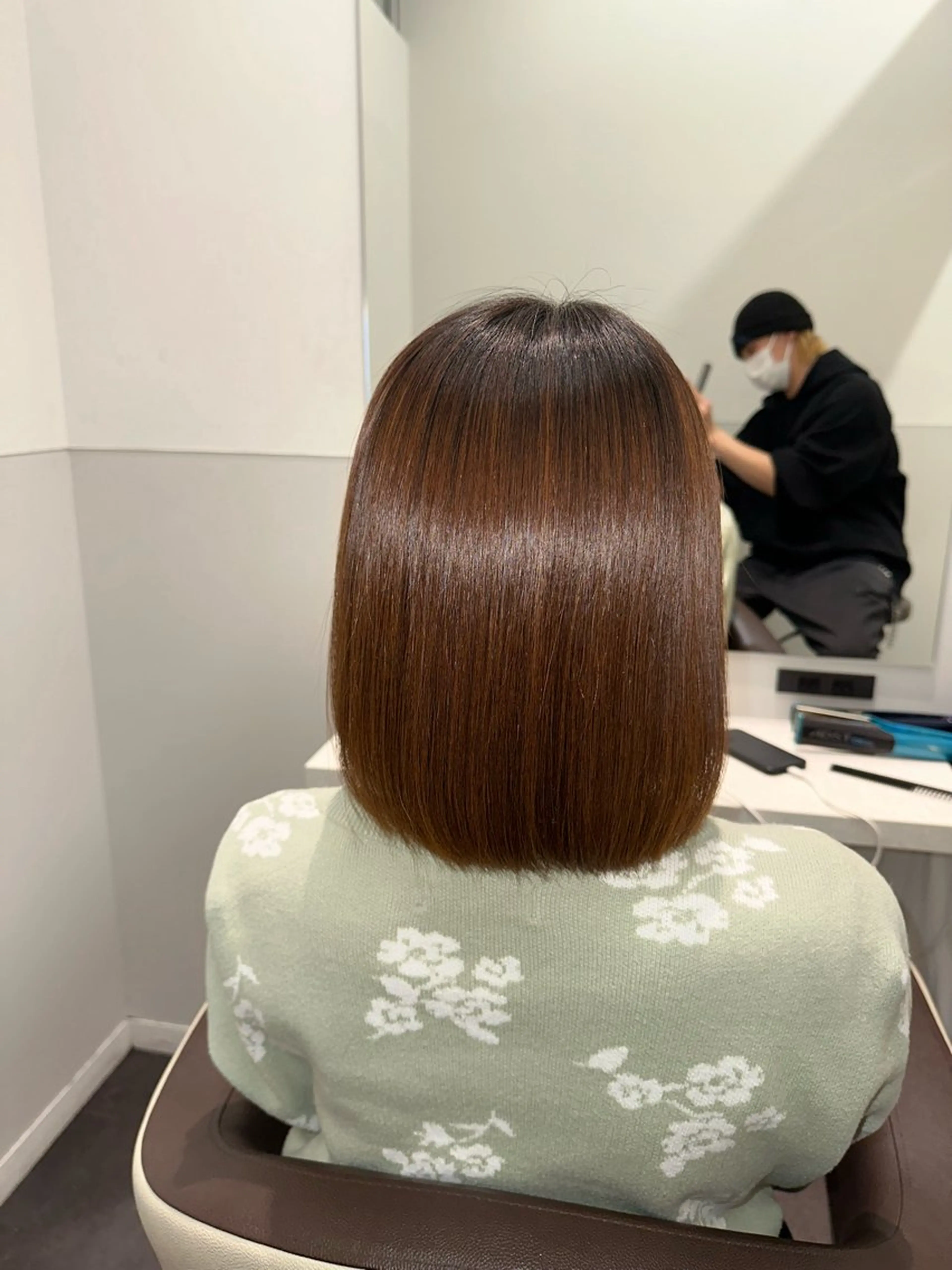 ミディアム 美髪特化✨ 伊織✨縮毛矯正✨のヘアスタイル