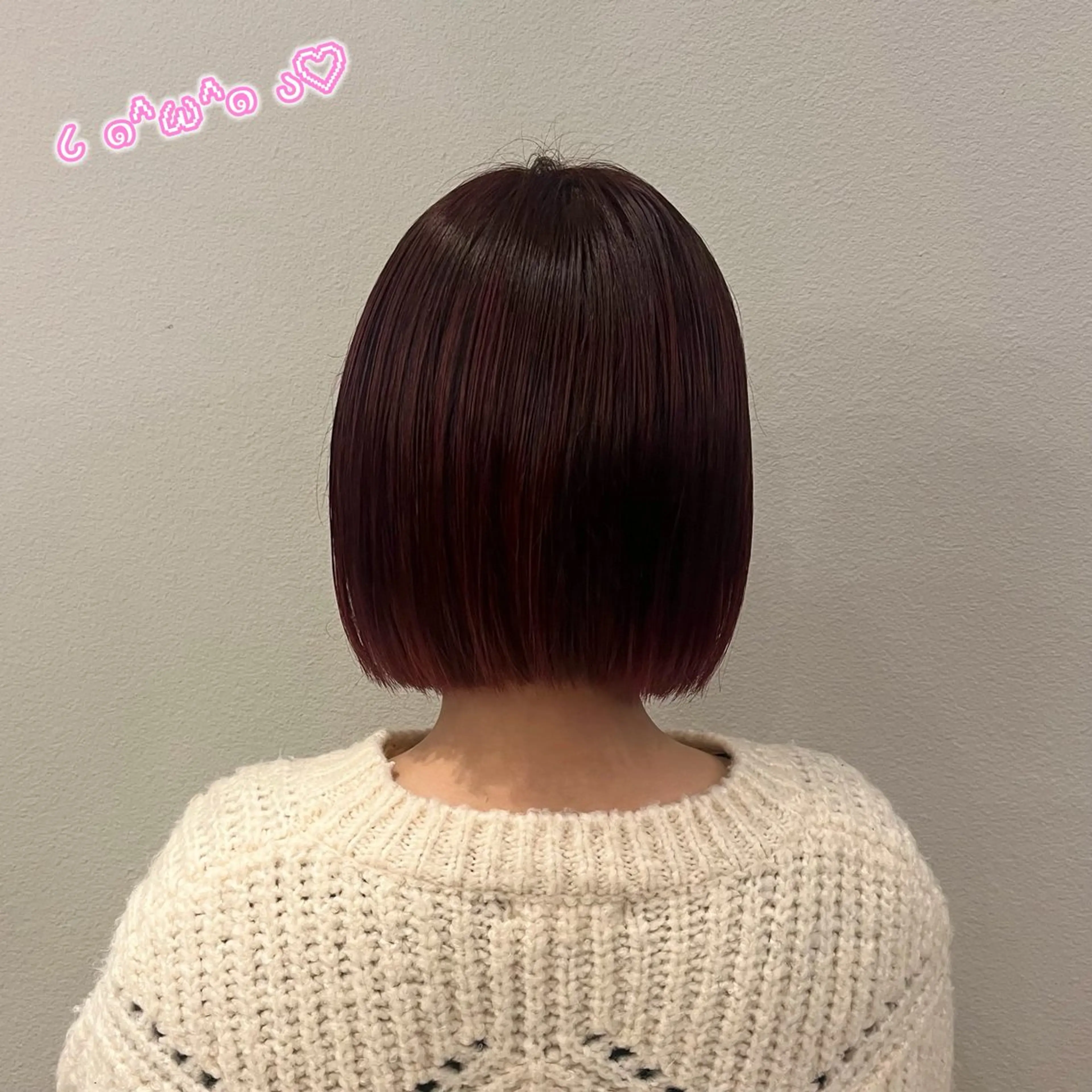 カラー ブリーチ カット ヘアカラー 顔周り/ガーリー /ヘアメ/あつはのヘアスタイル