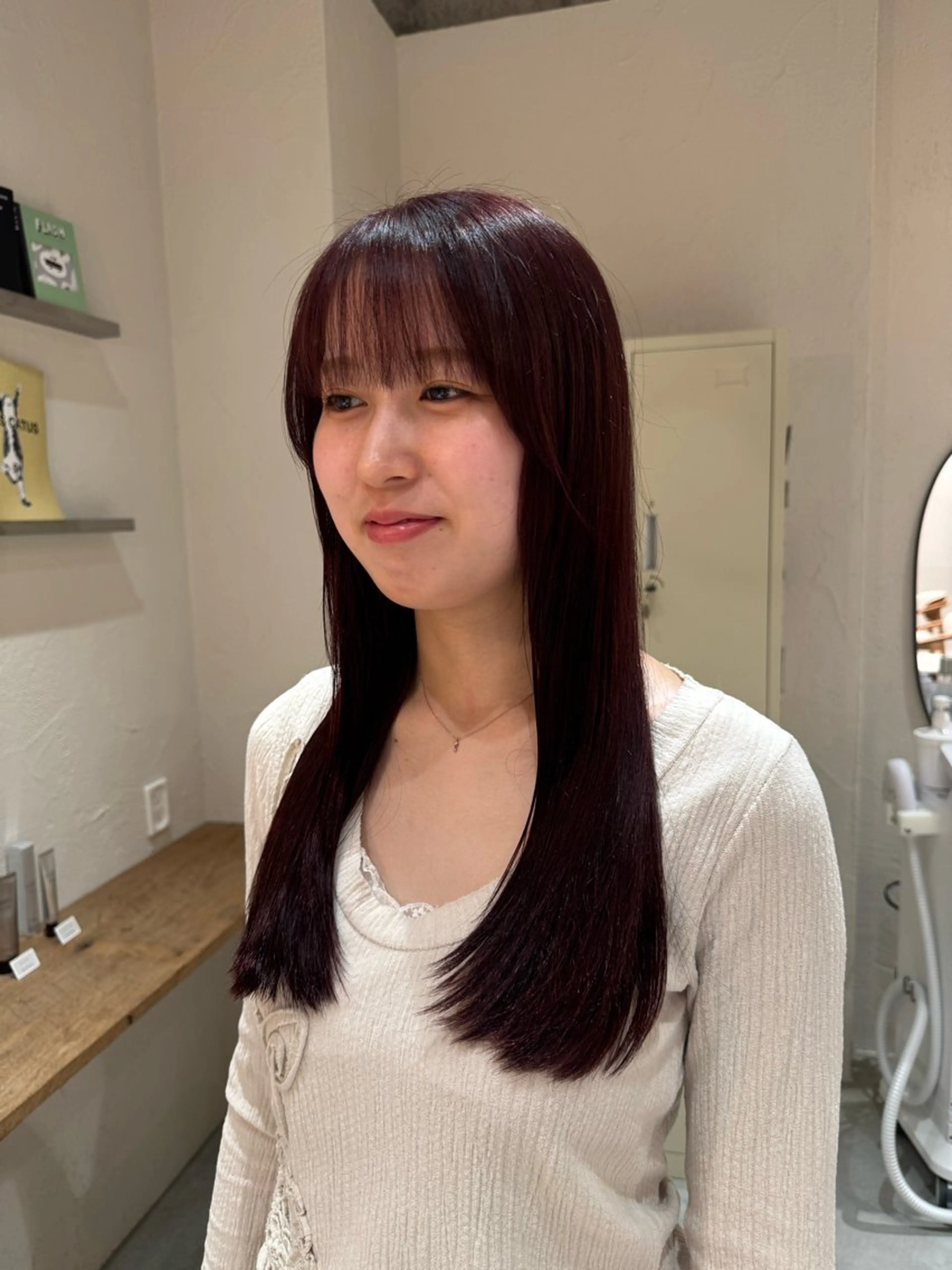 〖オススメです💫〗【平日限定】暖色カラー+トリートメント(ロング料金あり)の写真