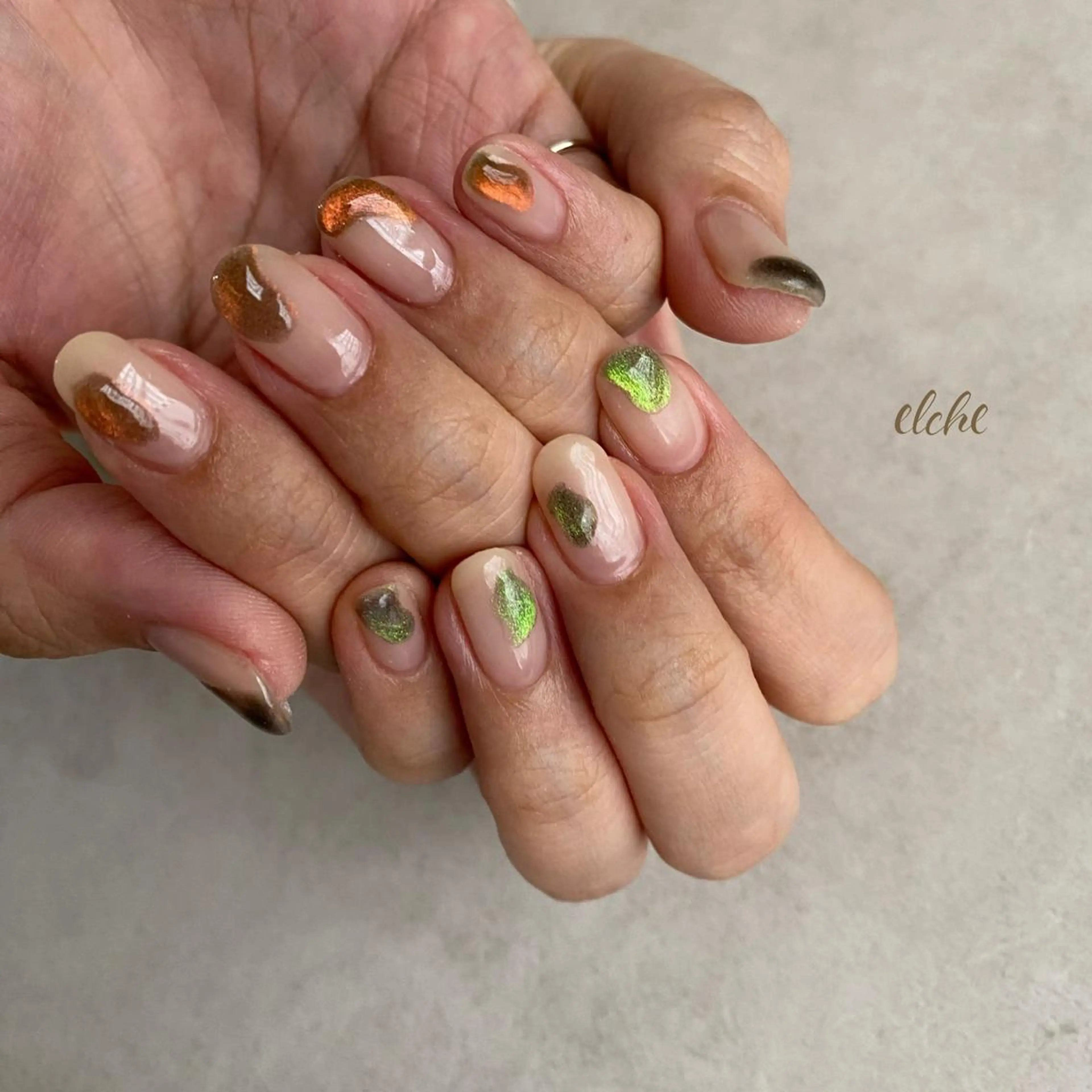 ネイル アートネイル Rio 𓍼のネイルデザイン