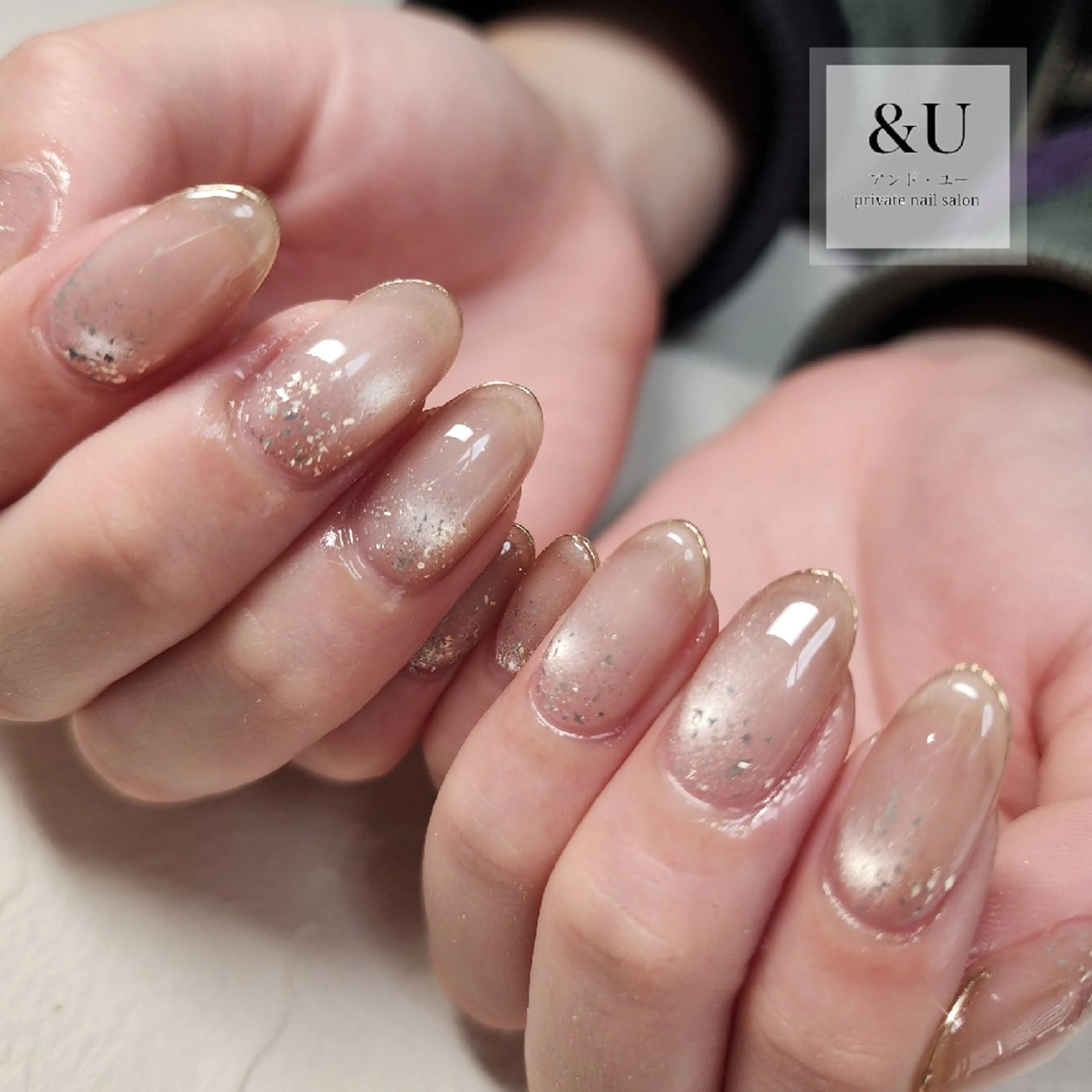 ネイル ロングネイル 持ち込み ハンドネイル ＆Ｕ (アンド・ユー)のネイルデザイン