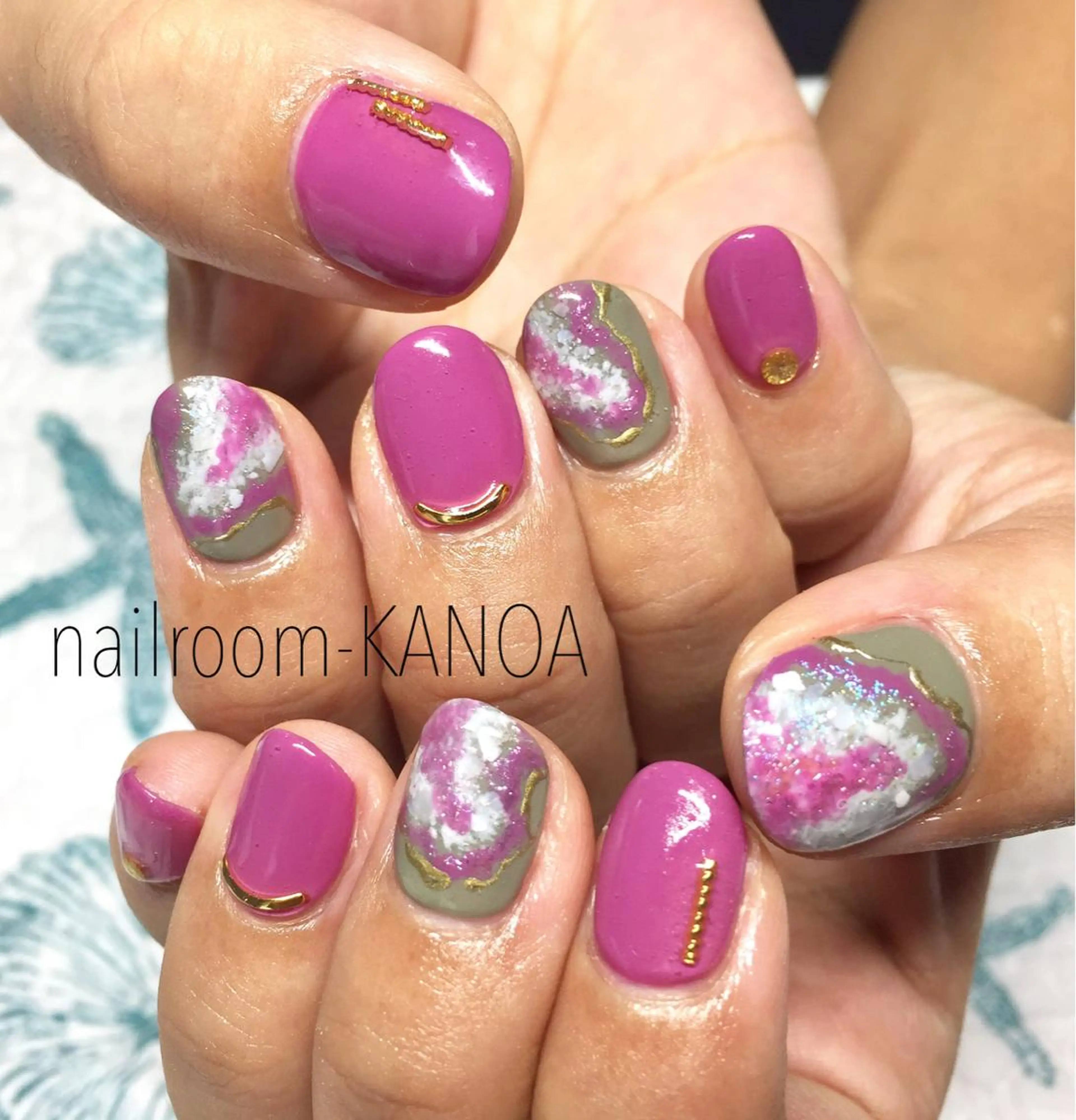 ショート ネイル nailroom- KANOAのネイルデザイン
