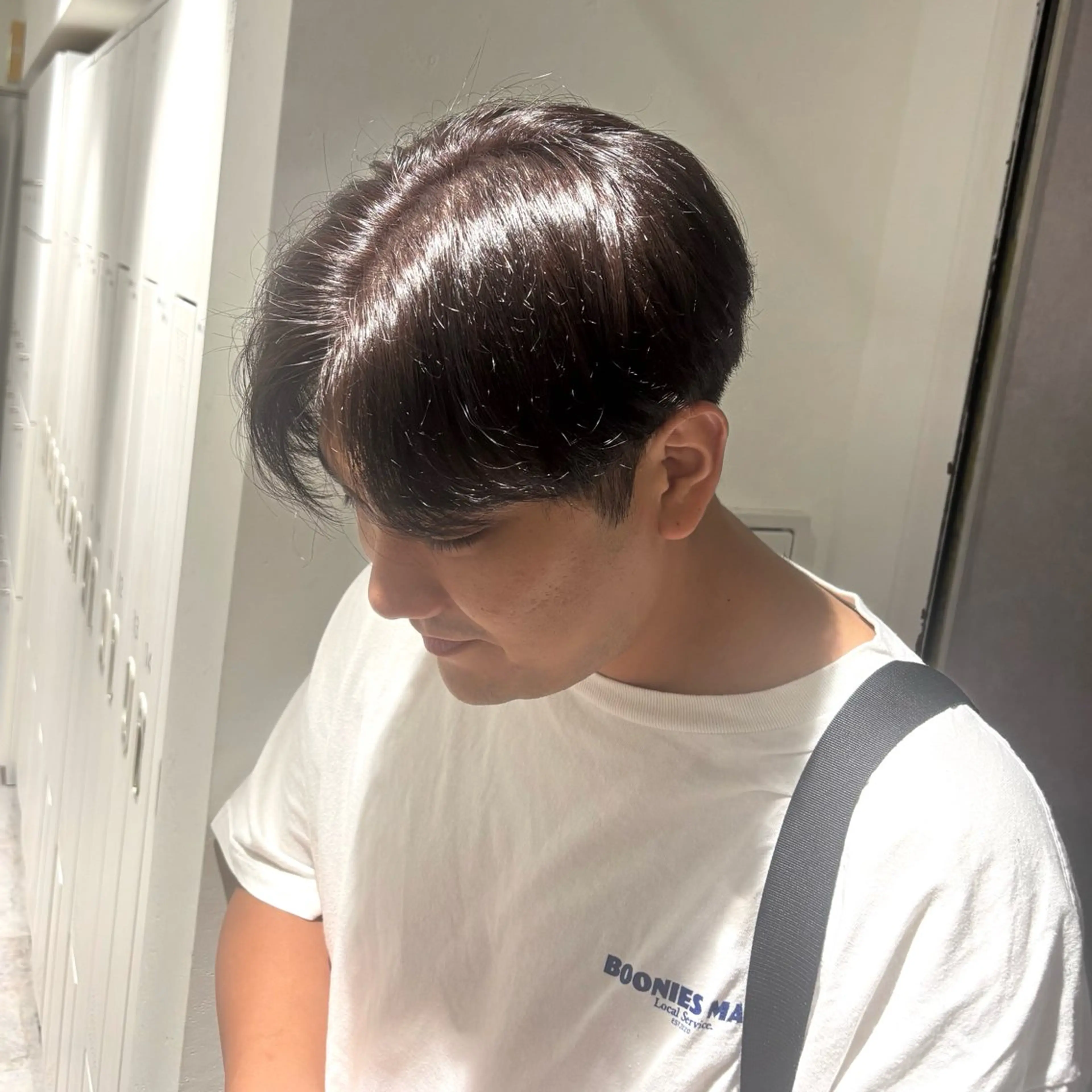 カラー メンズ 田名部 愛乙のヘアスタイル