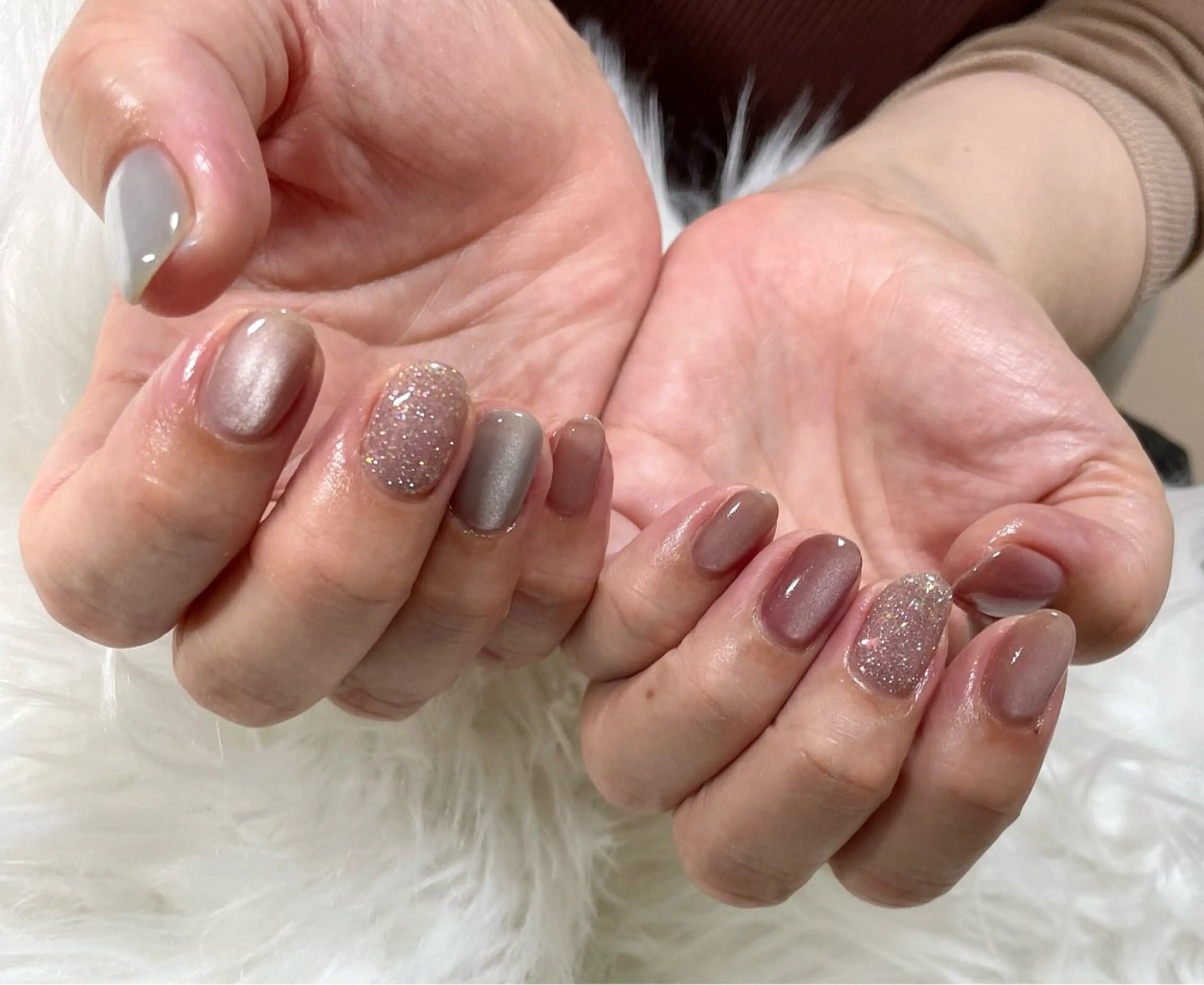 ネイル ハンドネイル nail salon HIRUKANAのネイルデザイン
