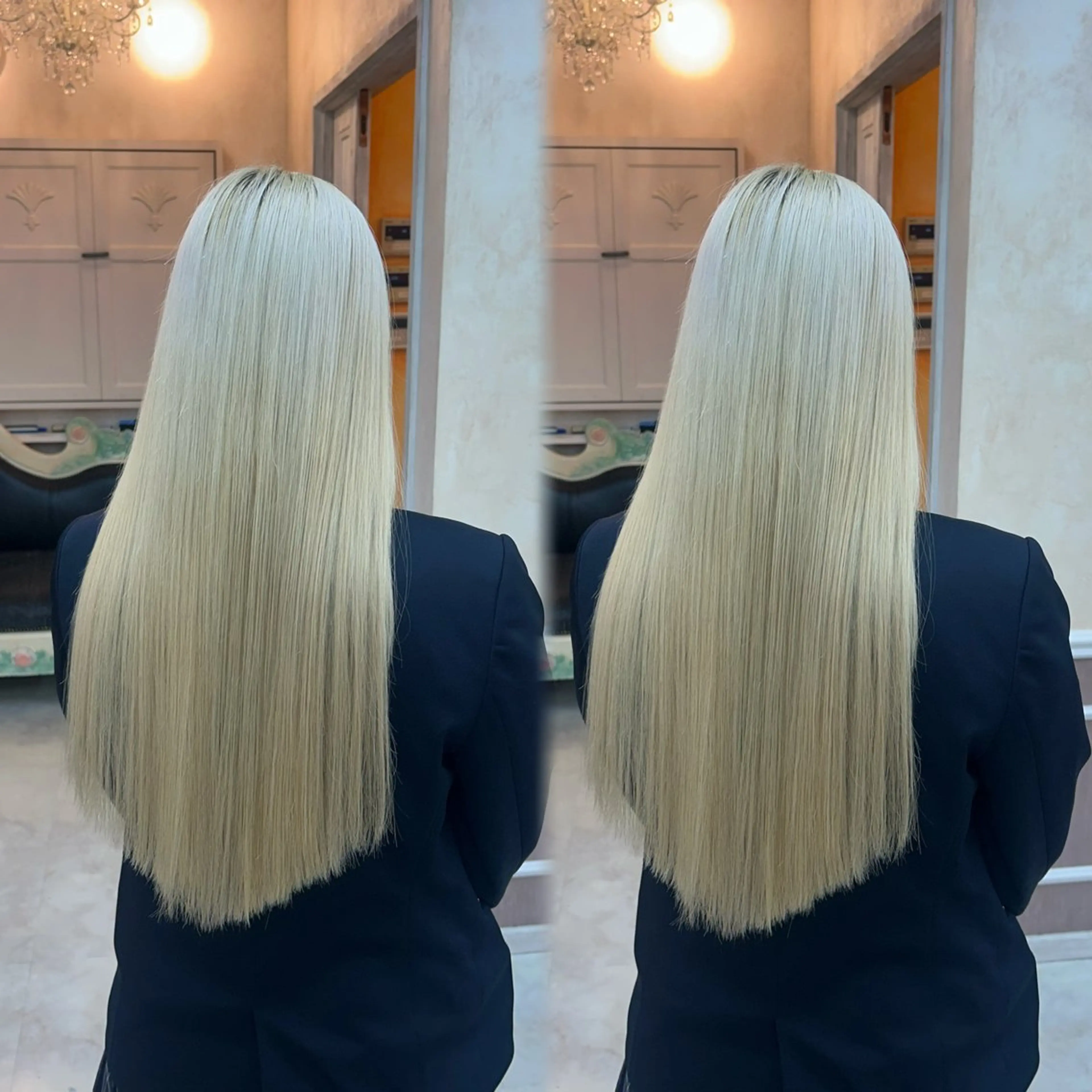 ロング カラー トリートメント PELE manaのヘアスタイル