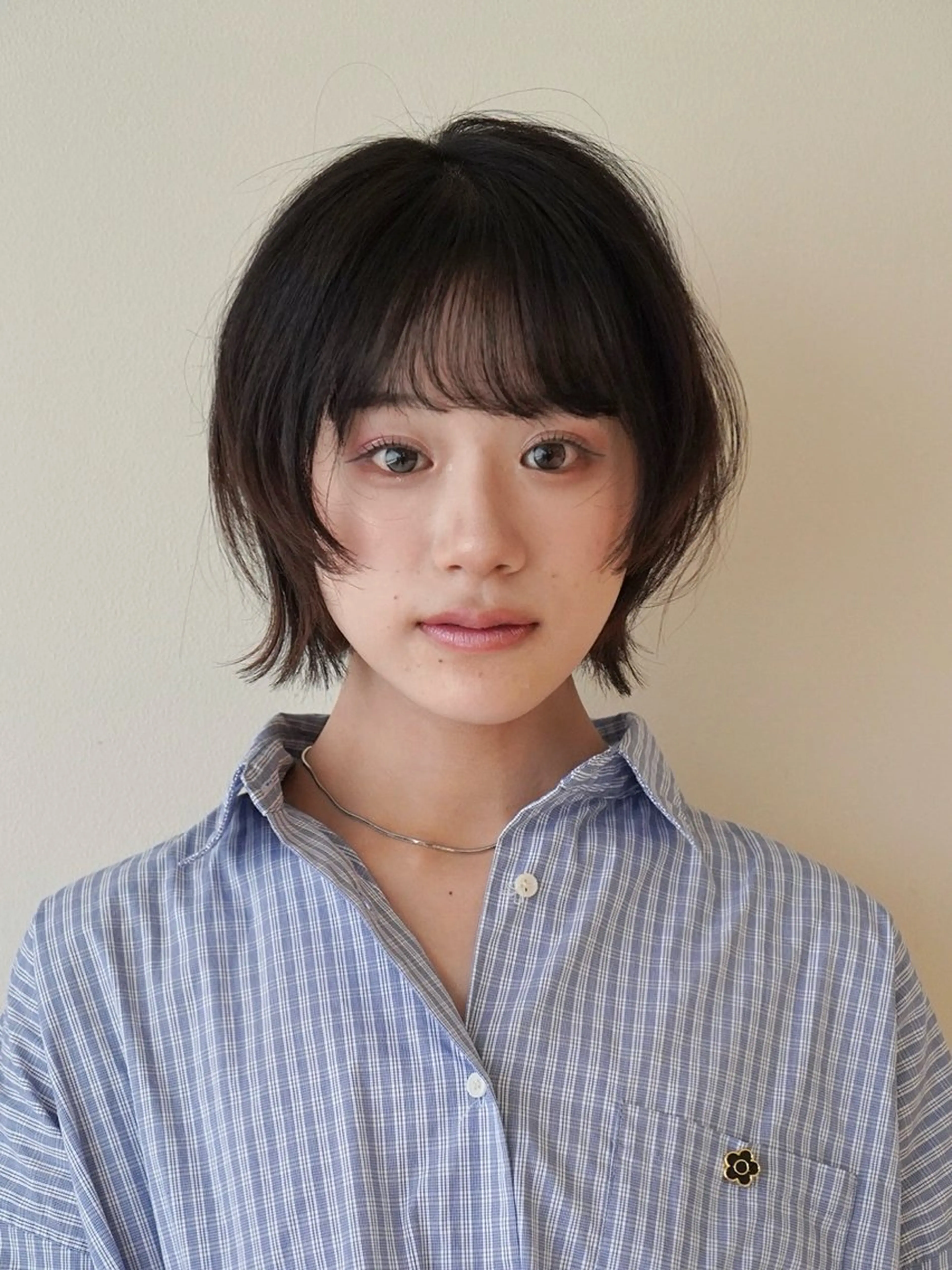 ショート カラー ボブレイヤー ボブ レイヤーカット カット KANO🌷 艶カラーのヘアスタイル