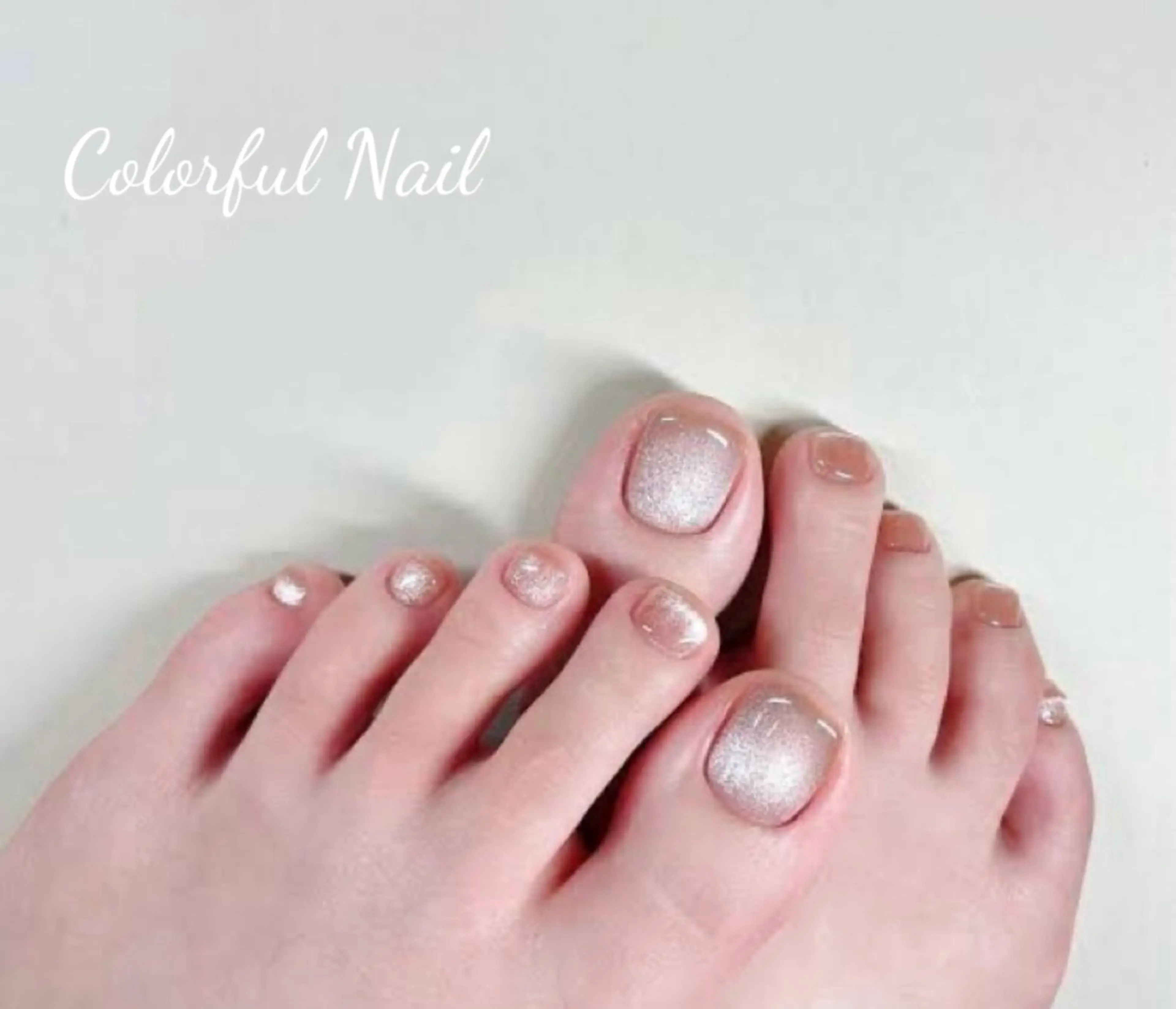 👣🦶フットマグネット🎀(ソフトジェルオフあり)⭐️新規ソフトジェルオフ500円の写真