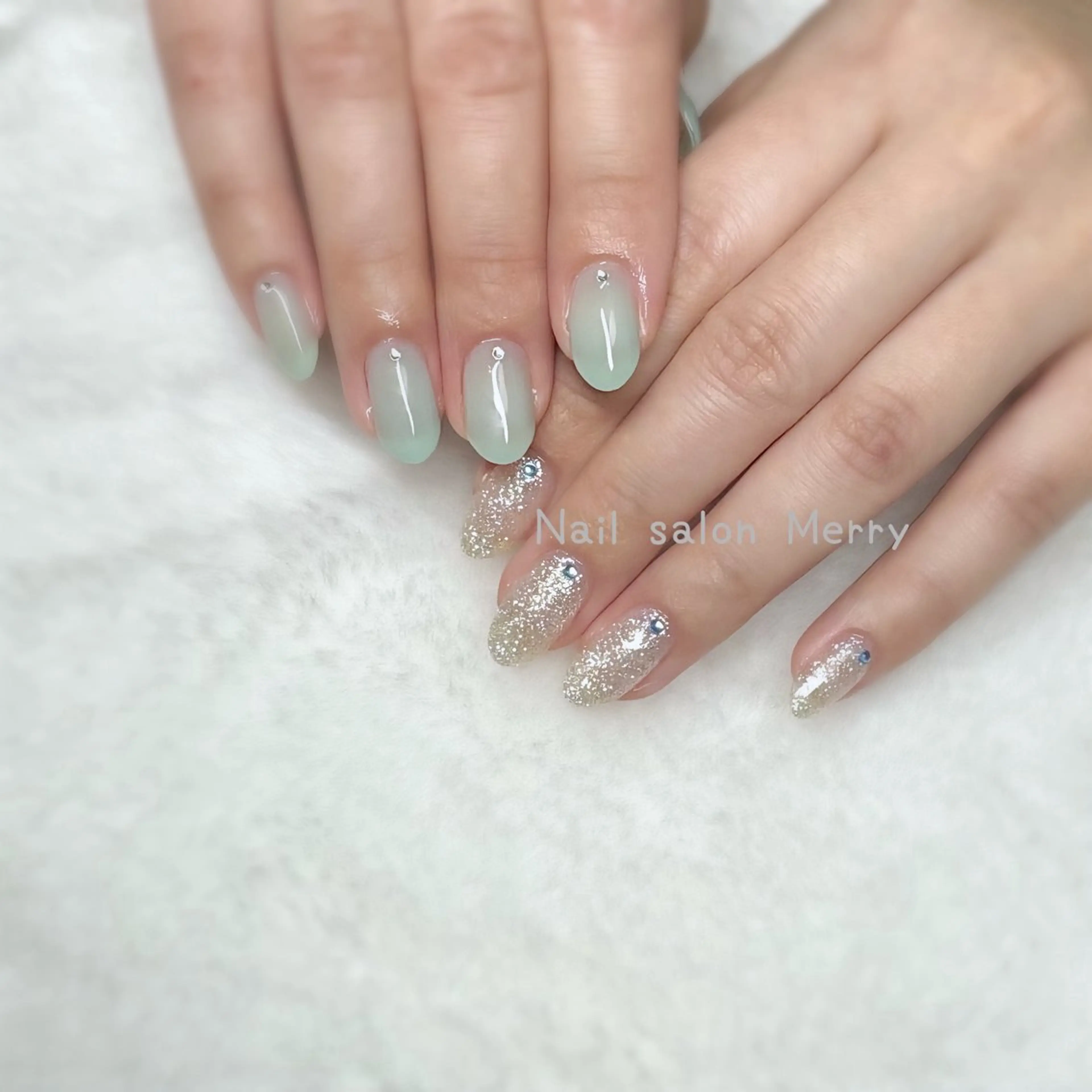 ネイル 夏ネイル ハンドネイル Nail salon Merryのネイルデザイン