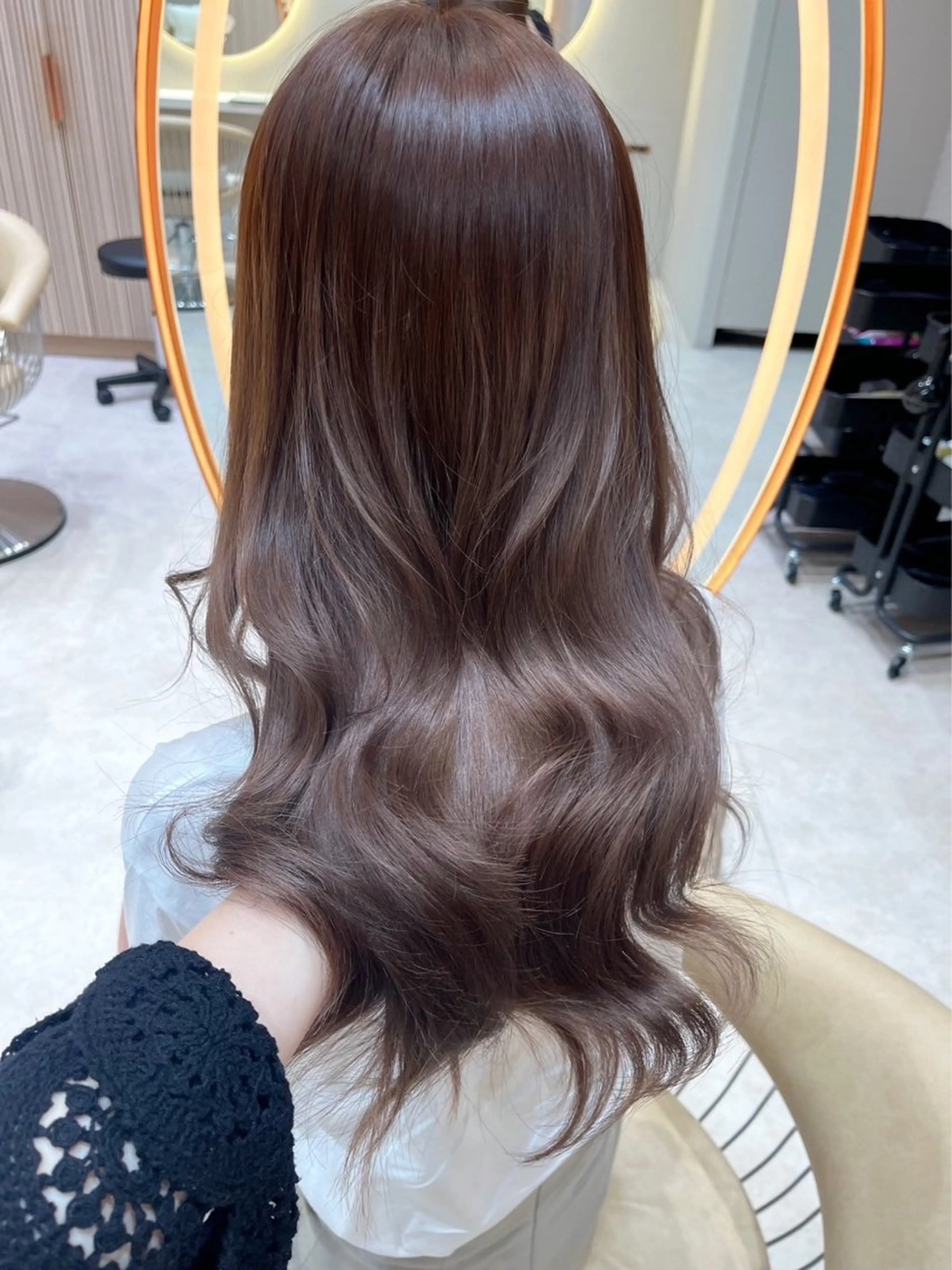 ロング カット ヘアカラー トリートメント 🩵縮毛矯正・ボブ 岩原朋也🩵のヘアスタイル