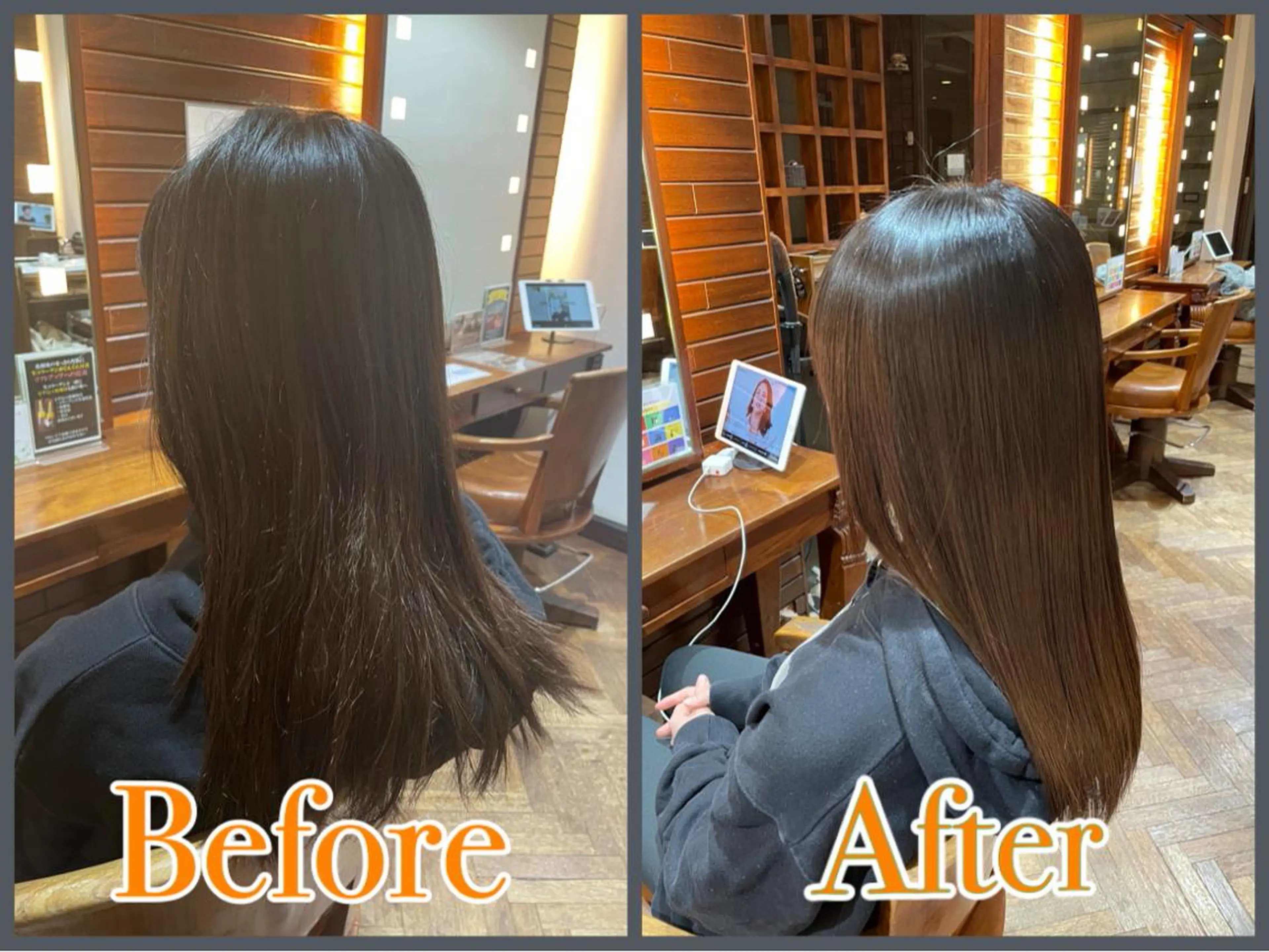 セミロング セミロングパーマ stylist YUTOのヘアスタイル