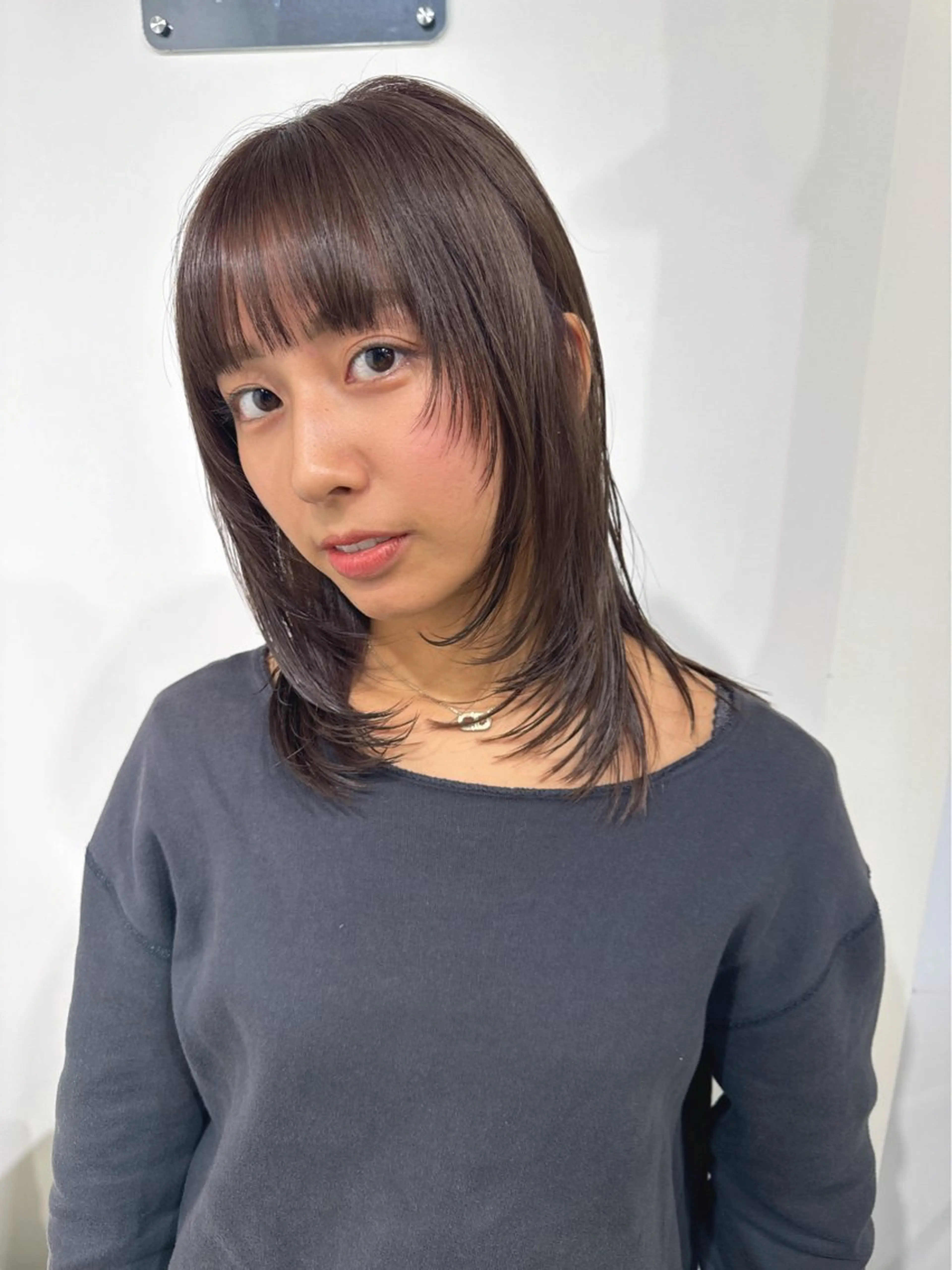 セミロング カラー カット ヘアカラー トリートメント 🌕ボブ/髪質改善 /レイヤー🌕悠人のヘアスタイル