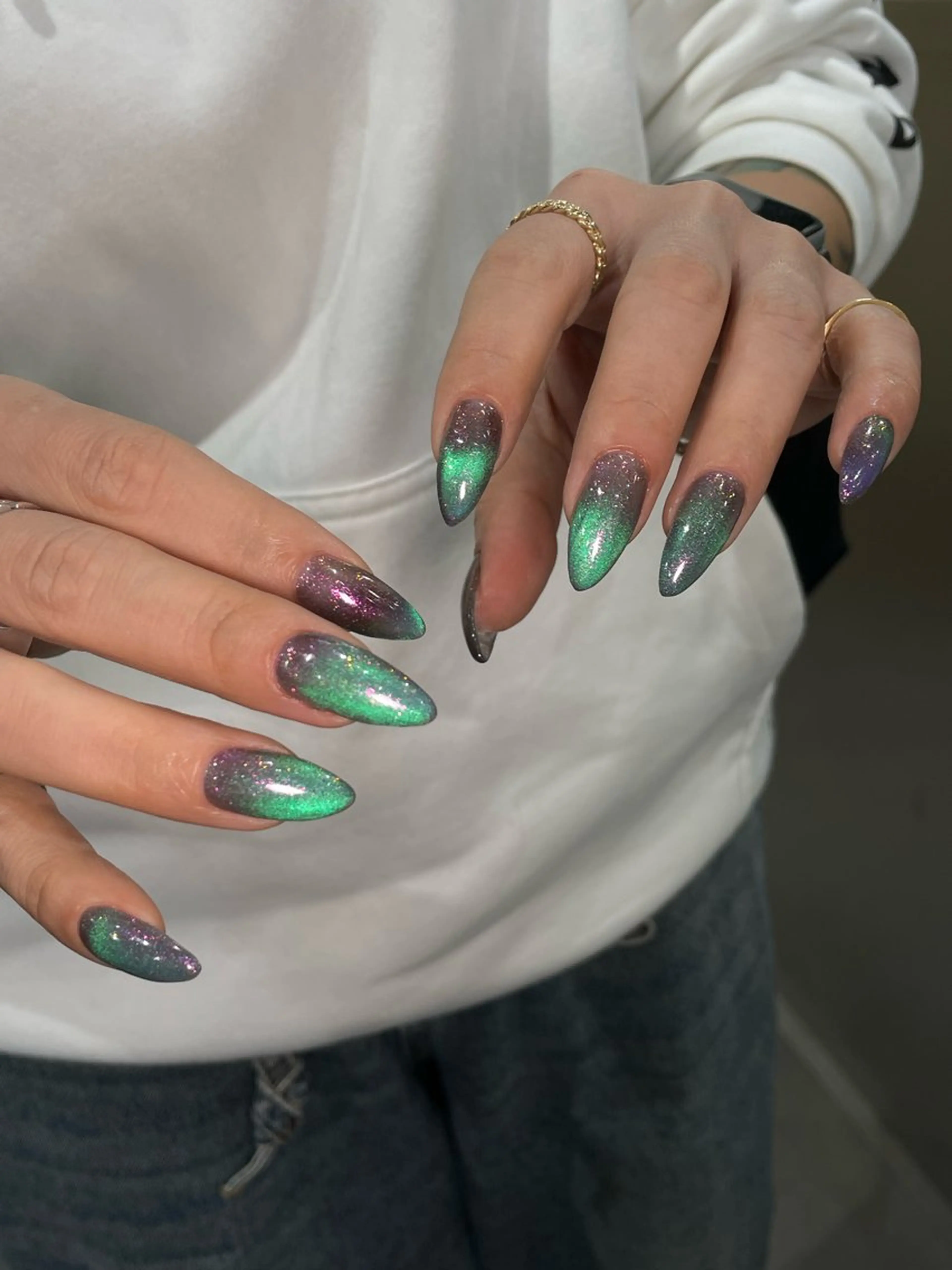 ネイル ハンドネイル Cleo 名古屋駅店 🖤Seraのネイルデザイン