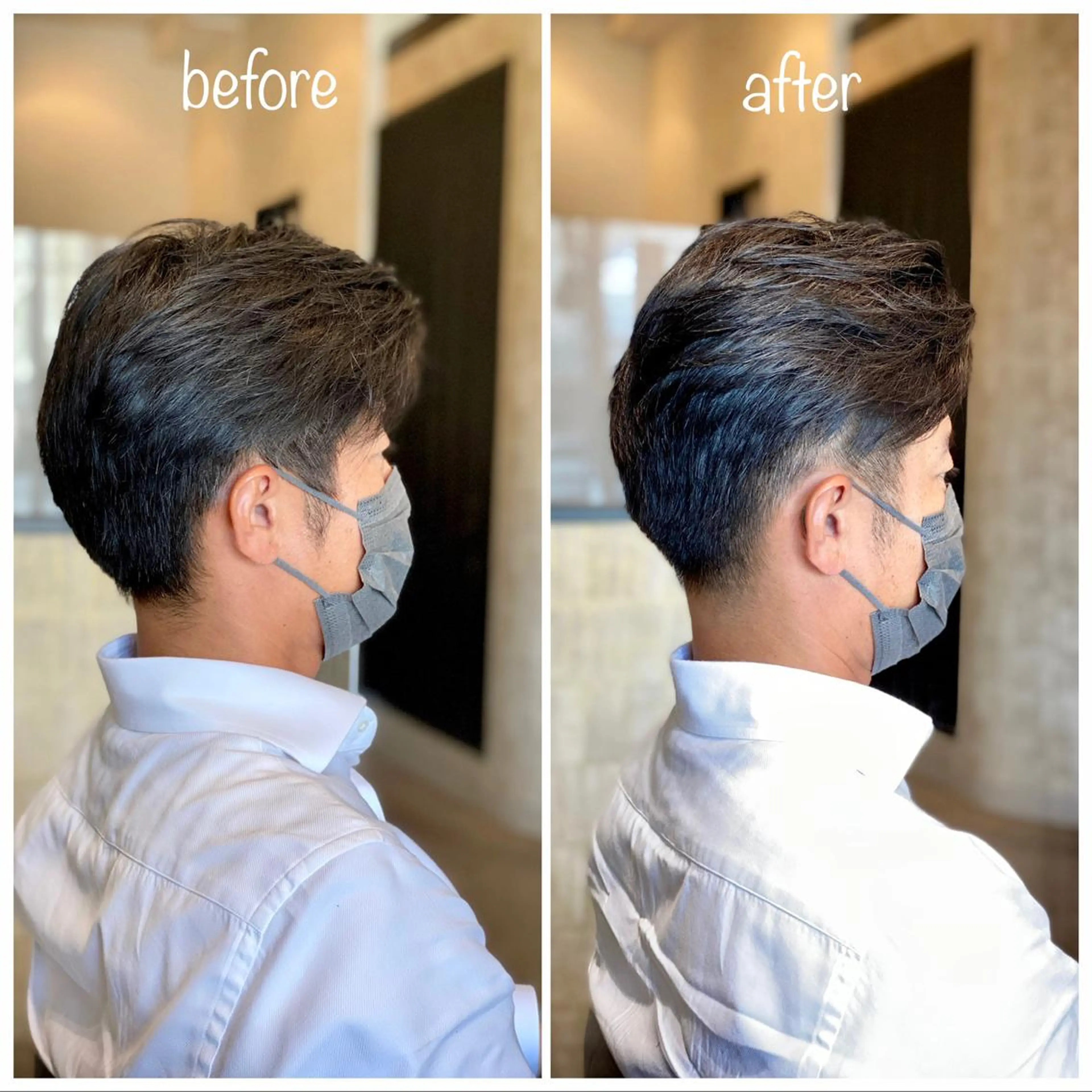 メンズ 宮城 将大のヘアスタイル