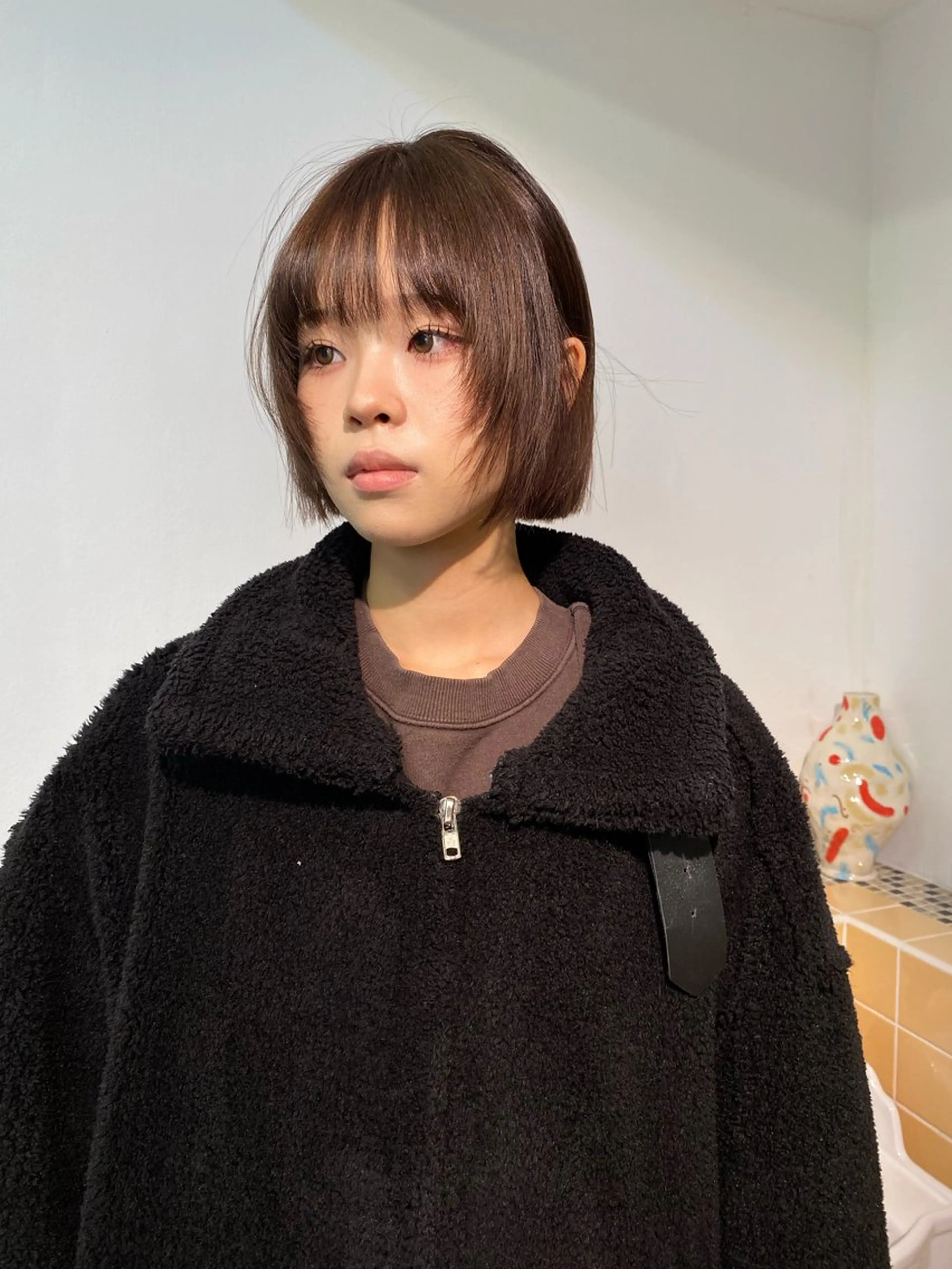 ミディアム カラー iroha/ n.w.h🎀のヘアスタイル