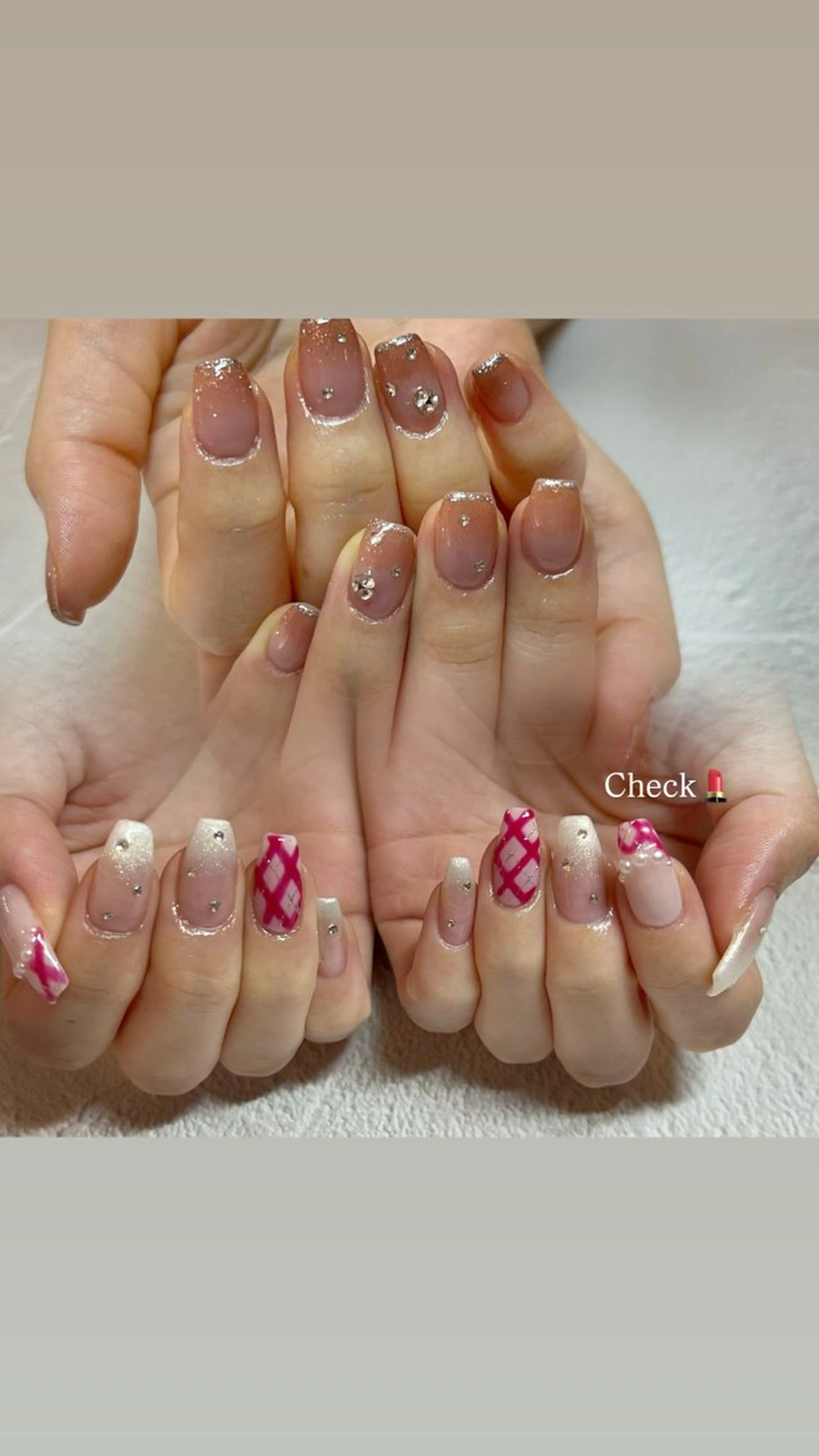 ネイル ハンドネイル Fairy Tail さくらこ🤍のネイルデザイン