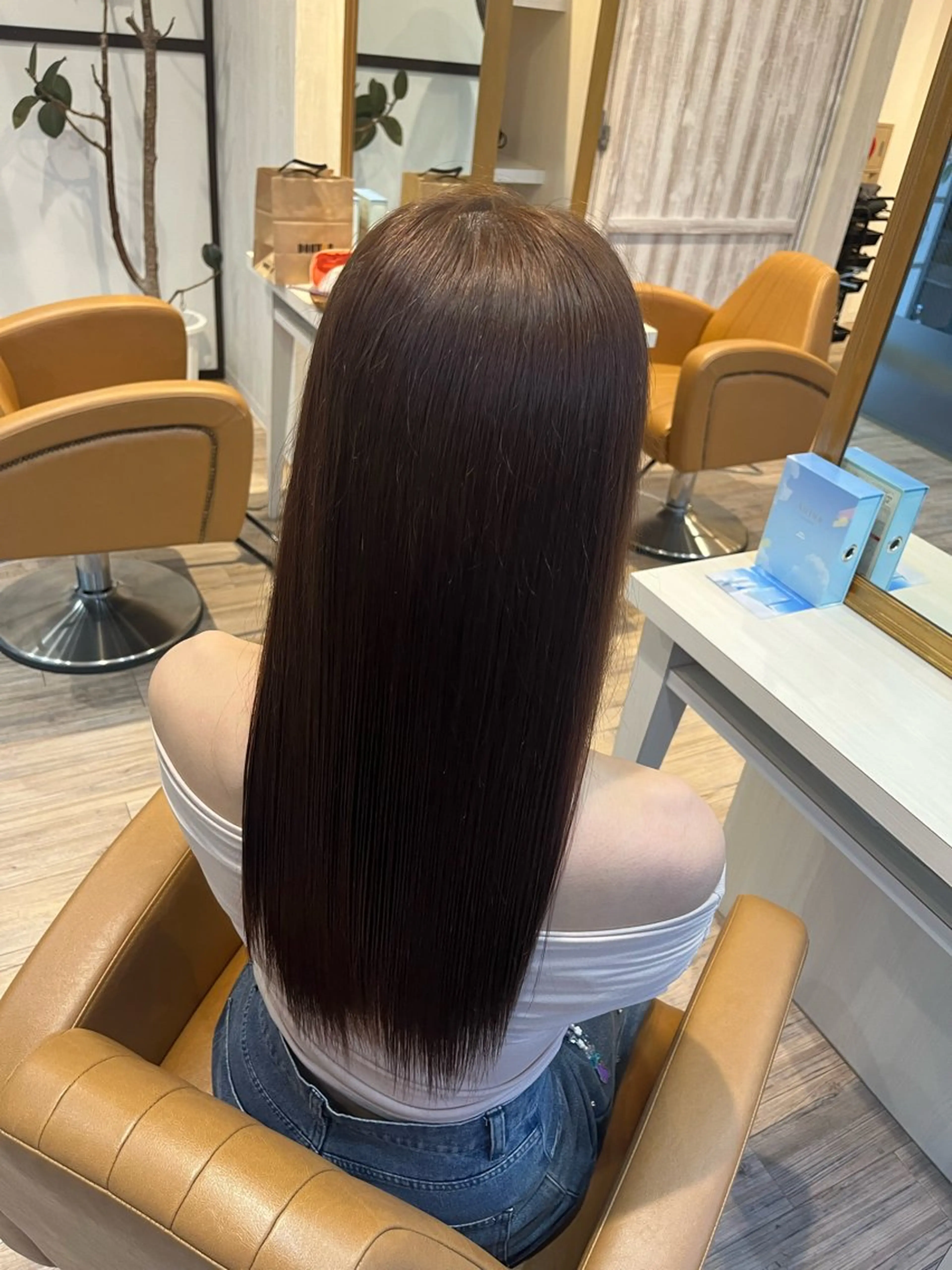 ロング 髪質改善 ブリーチなしWカラー レイヤー/Rickyのヘアスタイル