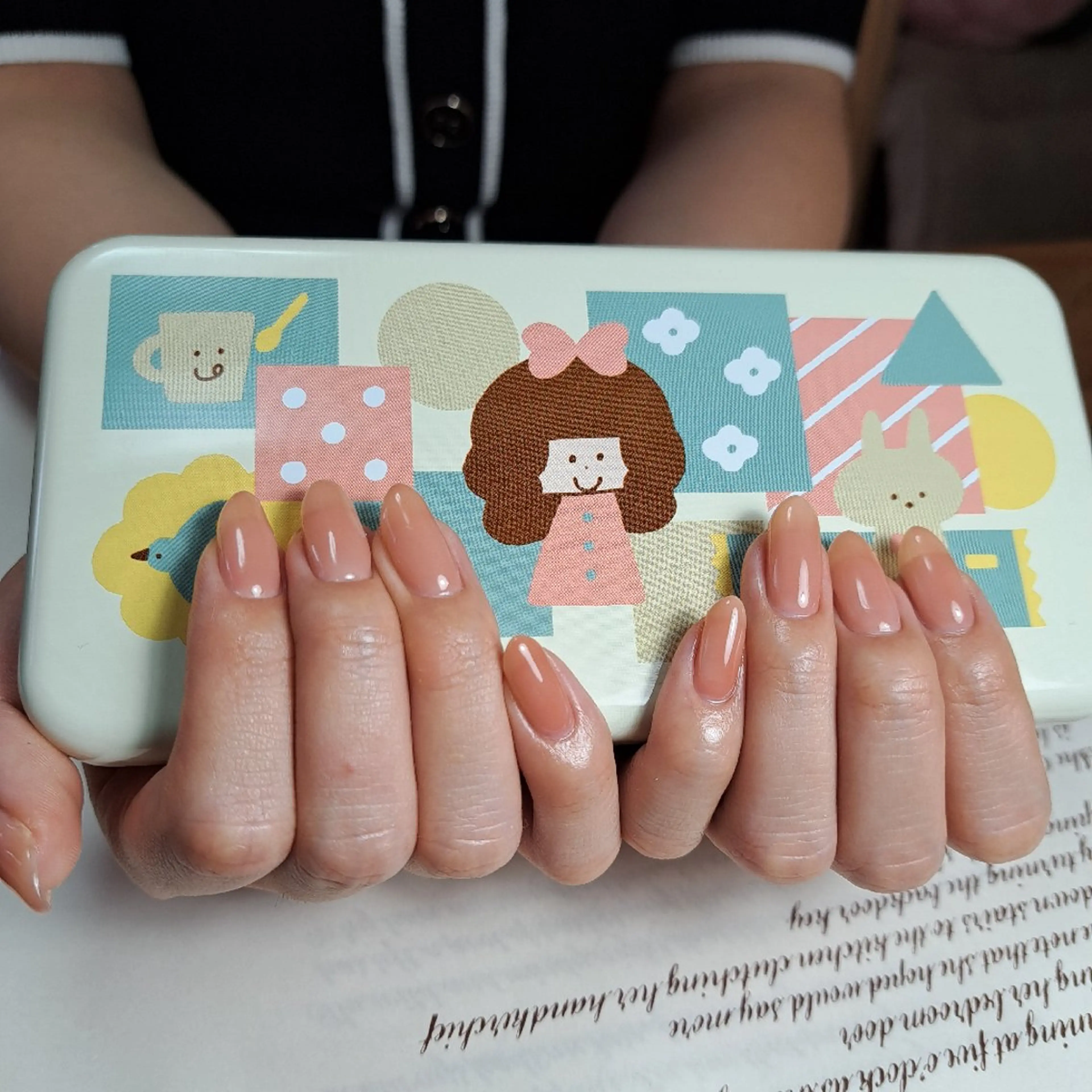 ネイル オフィスネイル ワンカラーネイル ハンドネイル HAYASHI  Nのネイルデザイン