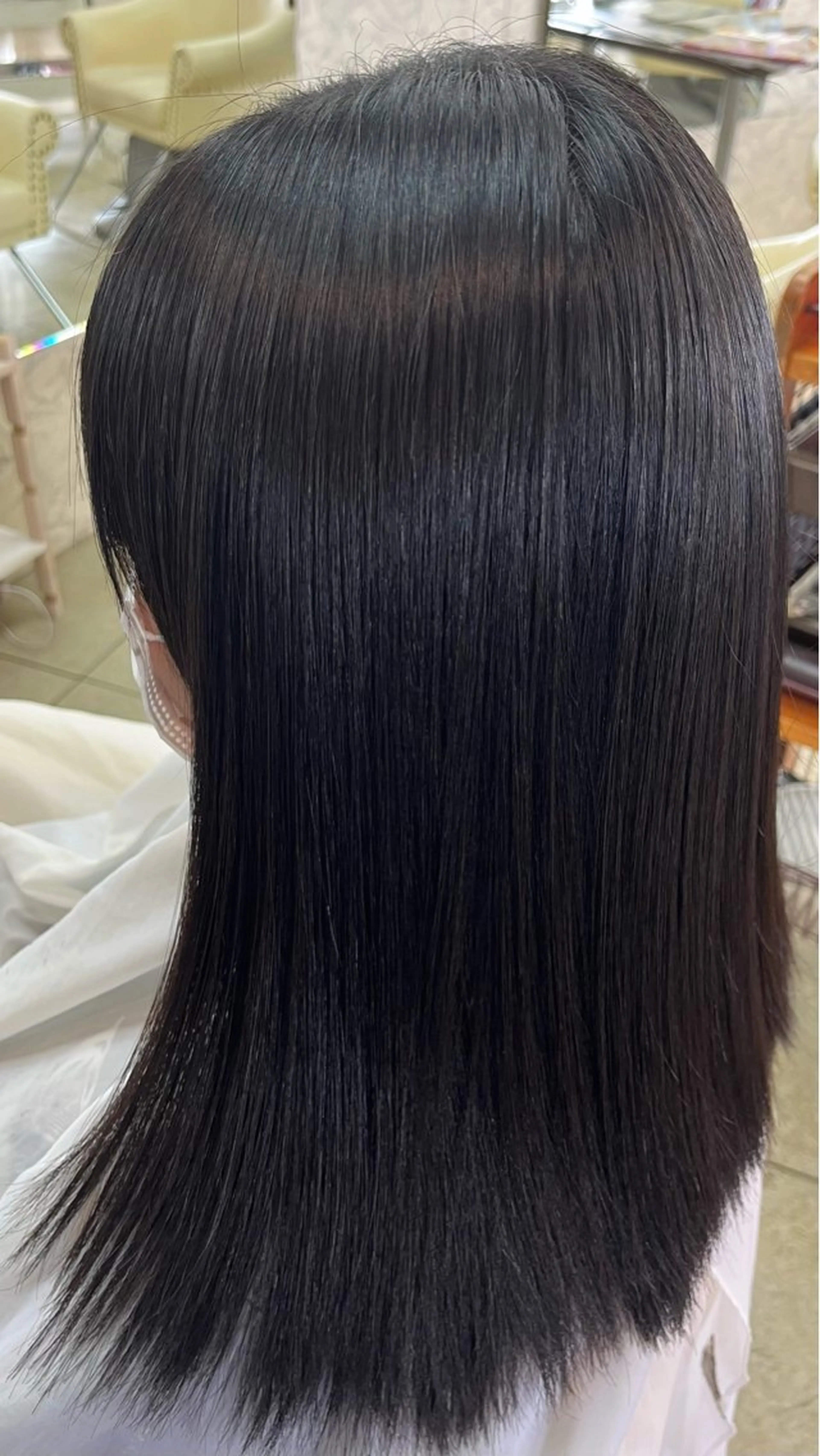 ロング 縮毛矯正 熊谷 拓海のヘアスタイル